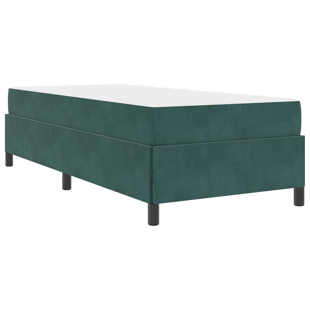 vidaXL Bett Bettgestell Dunkelgrün und Grün günstig online kaufen
