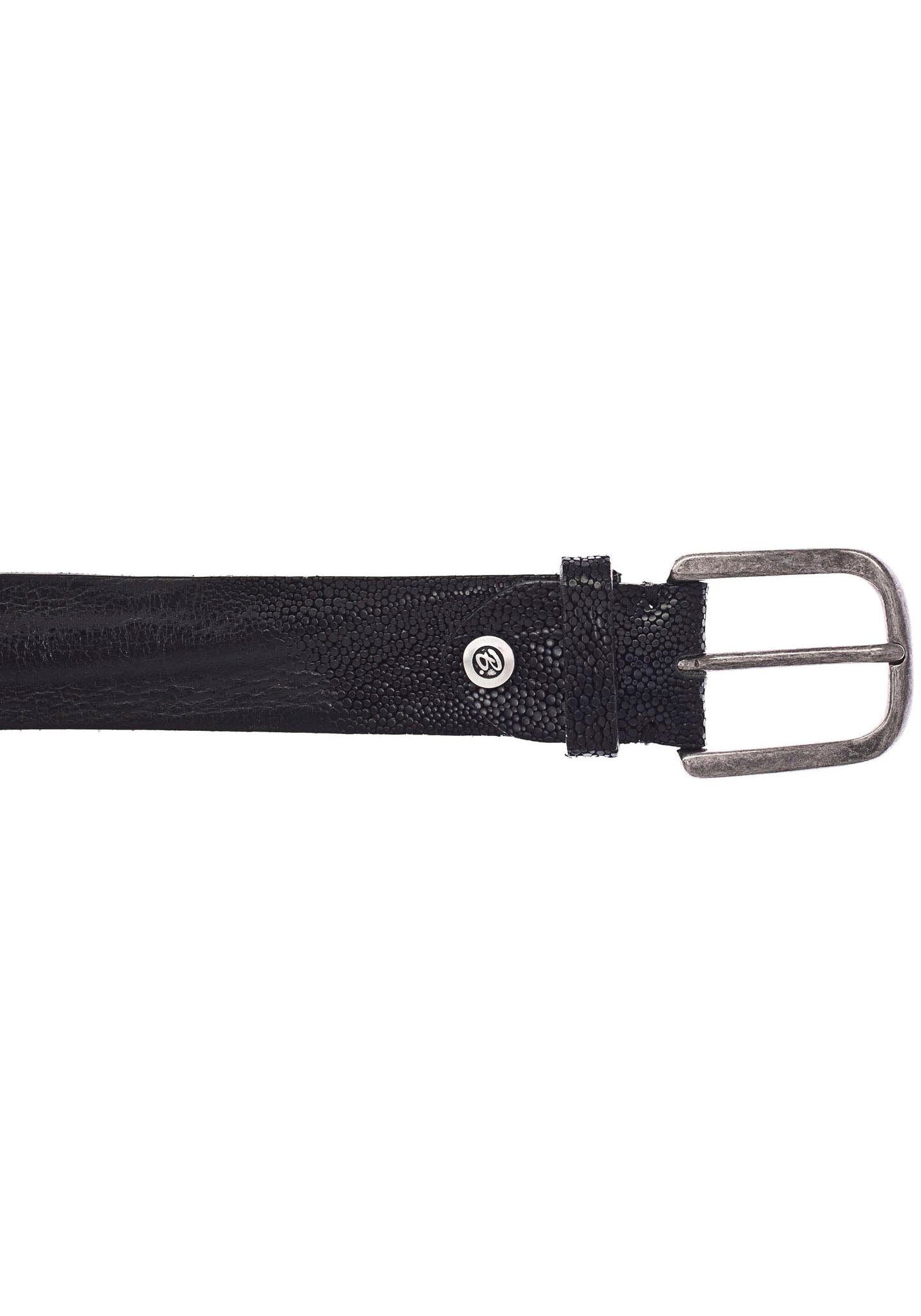 Ledergürtel Vollledergürtel schwarz b.belt