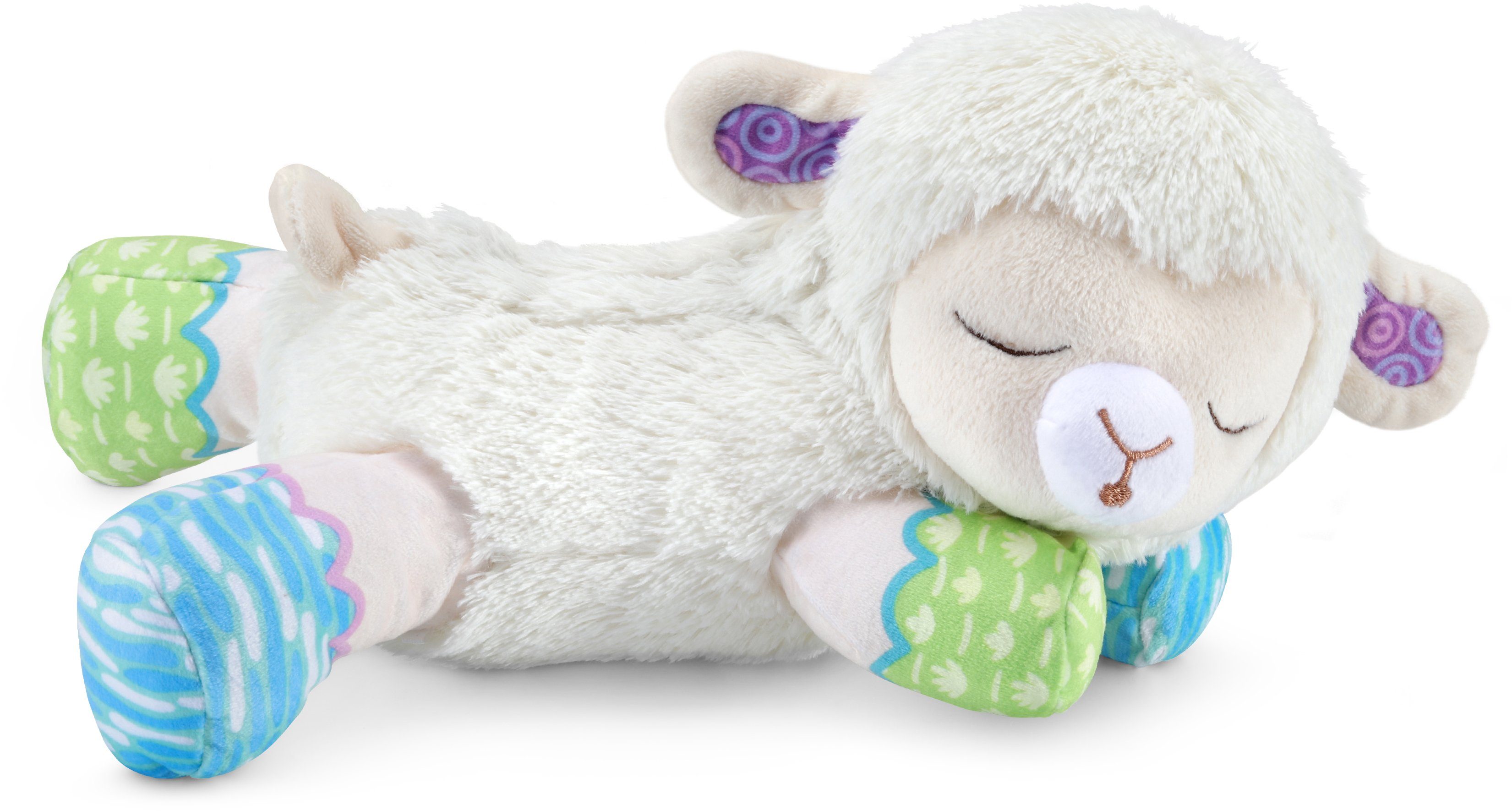 Vtech® Kuscheltier Vtech Baby, 3in1 Sternenlicht-Schäfchen, mit Licht- und Soundeffekten