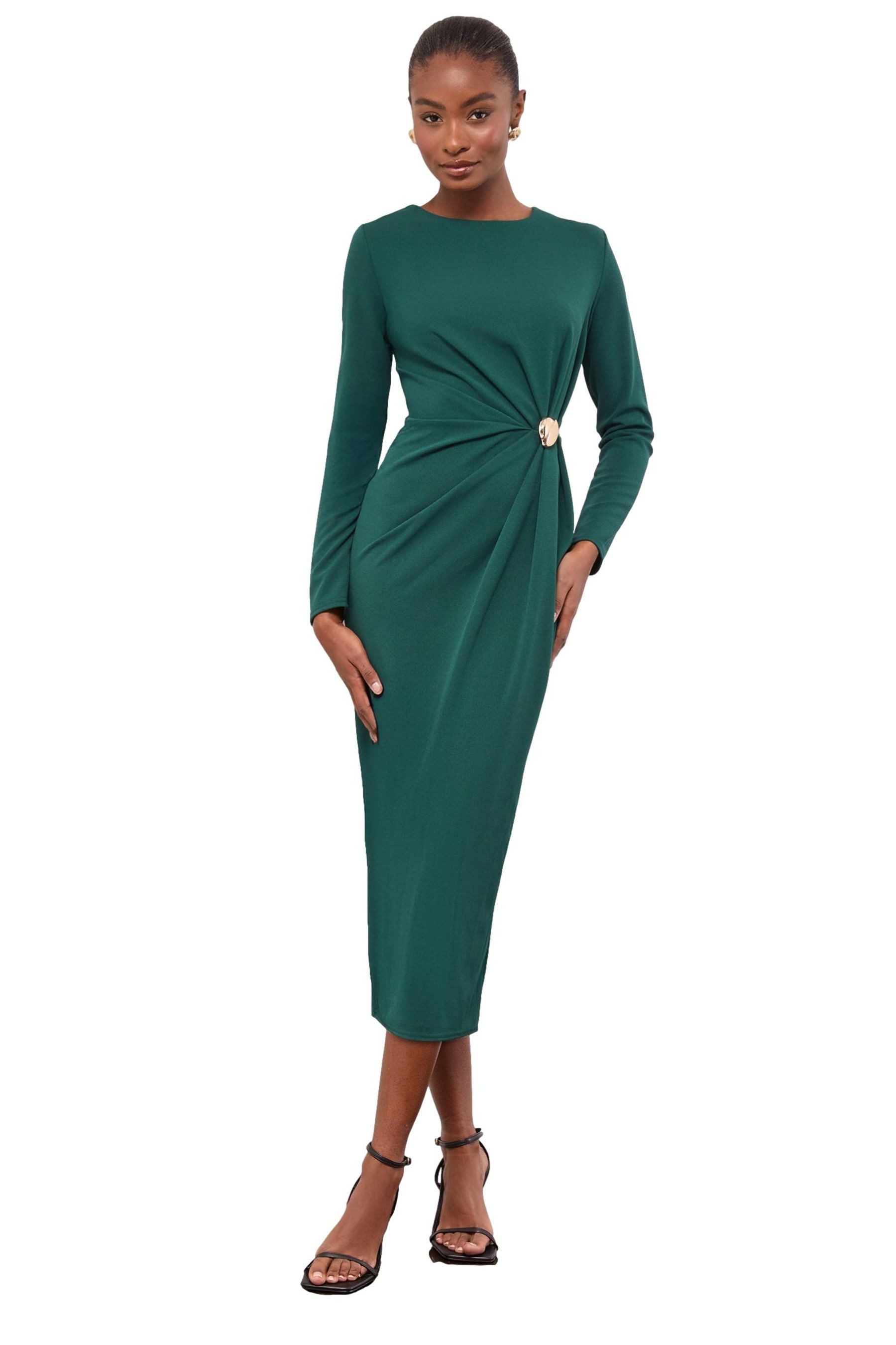 LIPSY Midikleid Lipsy Bodycon-Midikleid mit Metalldetails, Regular (1-tlg) günstig online kaufen