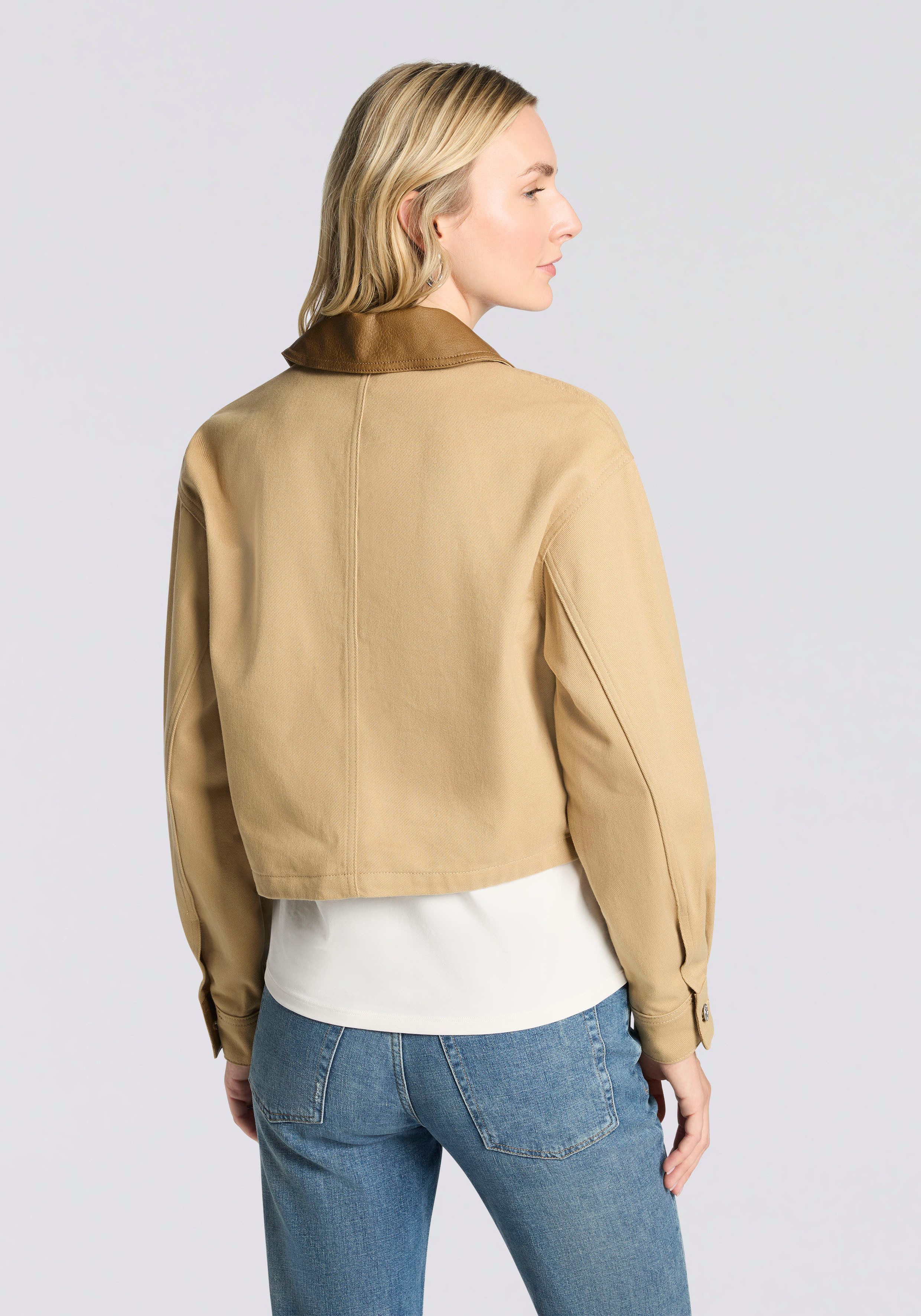 HUGO Blue Kurzjacke Andeso im Boxy Fit, cropped günstig online kaufen