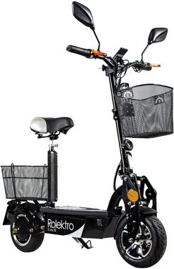 Rolektro Sitzscooter Rolektro E-Joy 20 Lithium, 20 km/h, (mit Schutzblech)