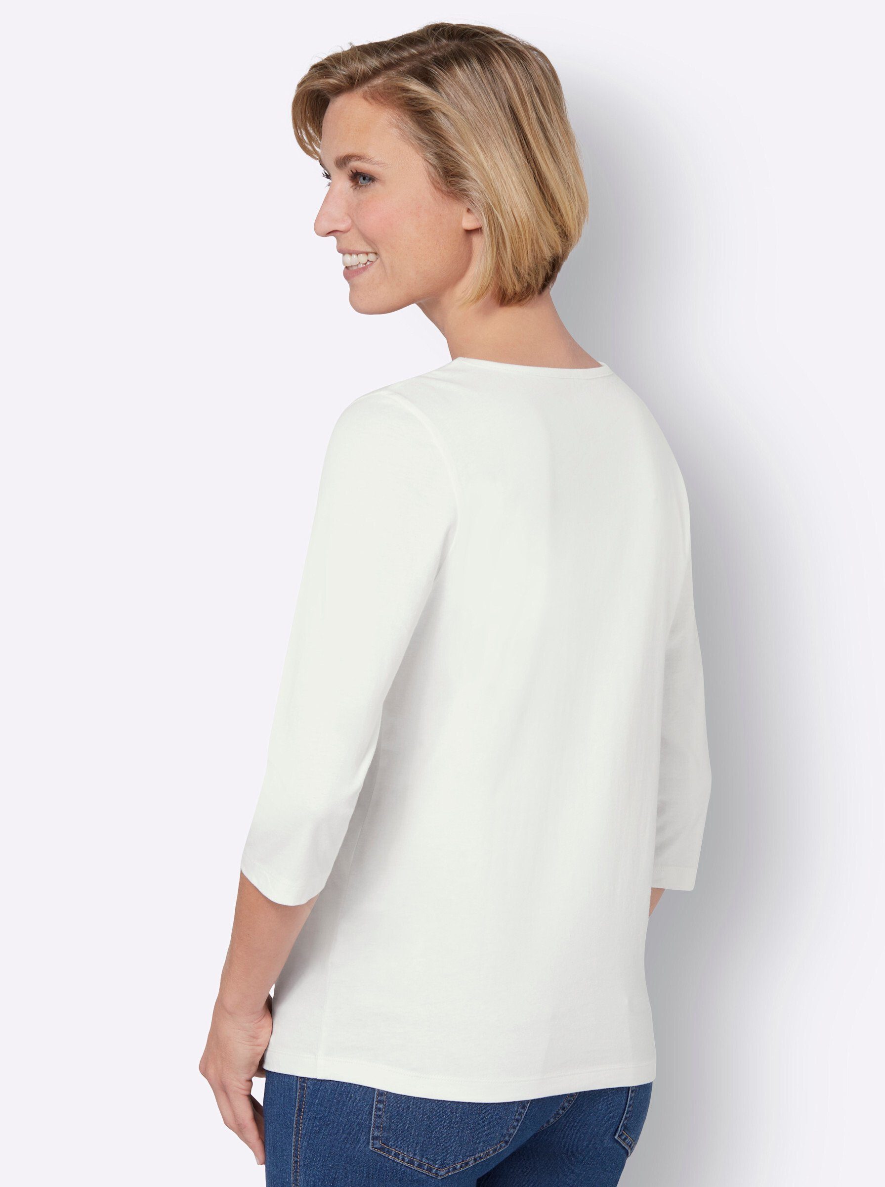 Sieh an! T-Shirt 3/4-Arm-Shirt günstig online kaufen
