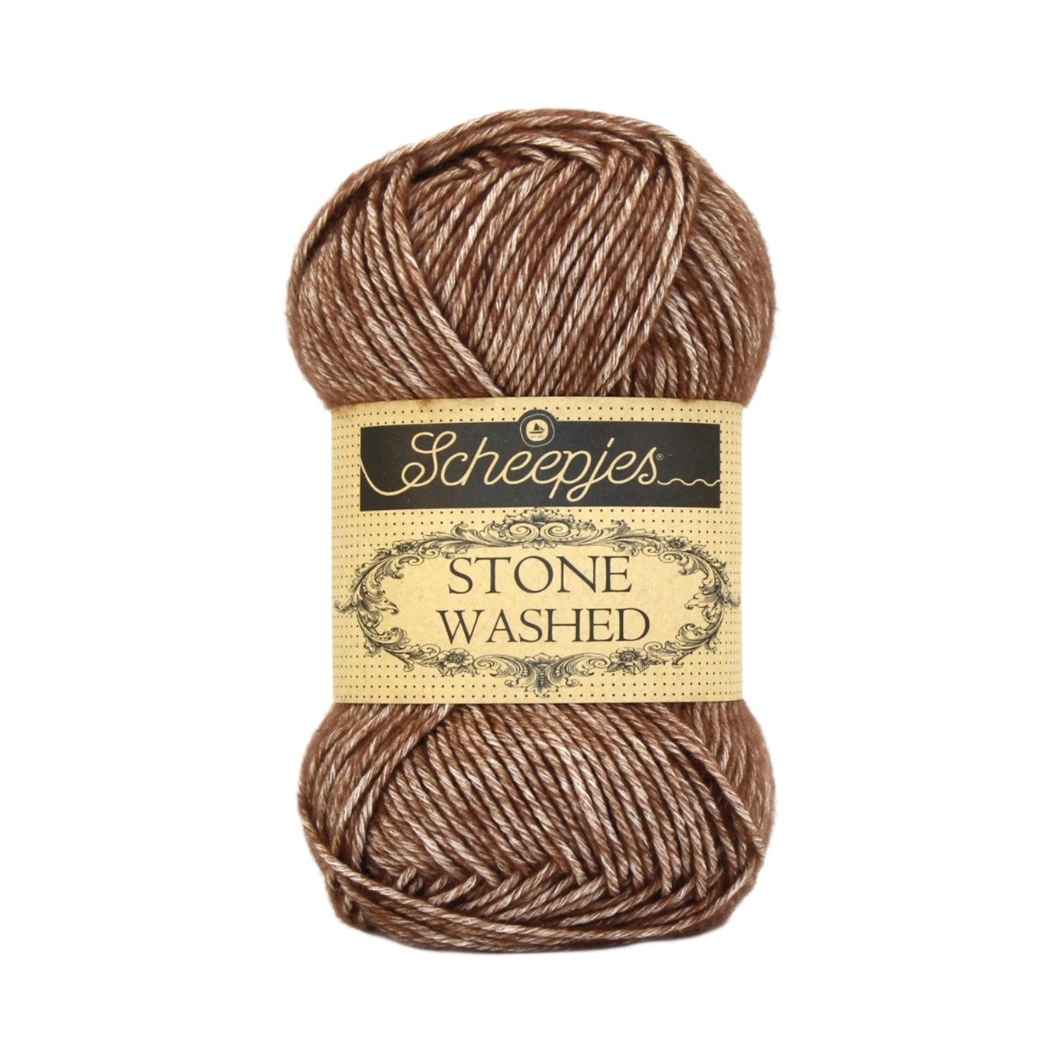 Scheepjes 10 x Scheepjes Stone Washed Häkelwolle, 260 m