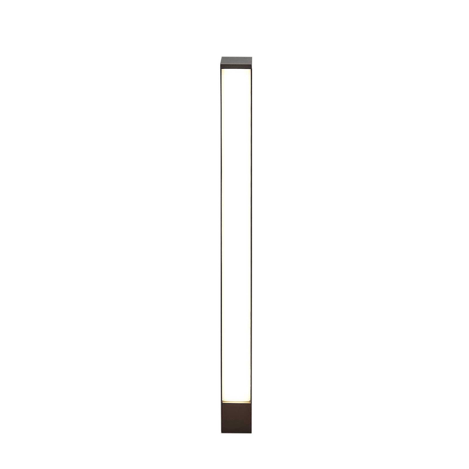 Lucande Außen-Stehlampe Lirka, 1 x 6 W LED, warmweiß