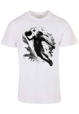 F4NT4STIC T-Shirt Basketball Spieler Print