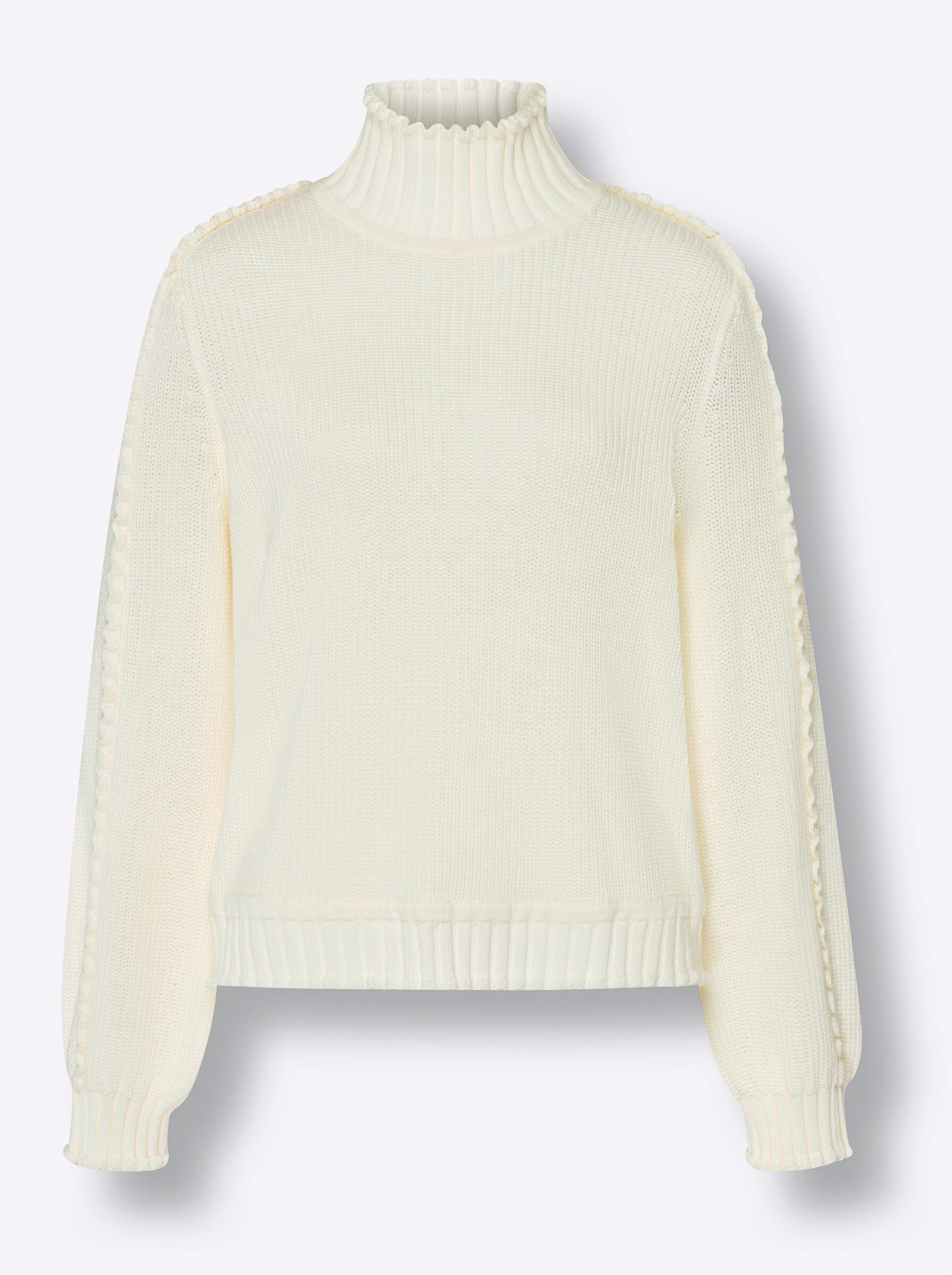 heine Strickpullover Pullover Langarm Grobstrick