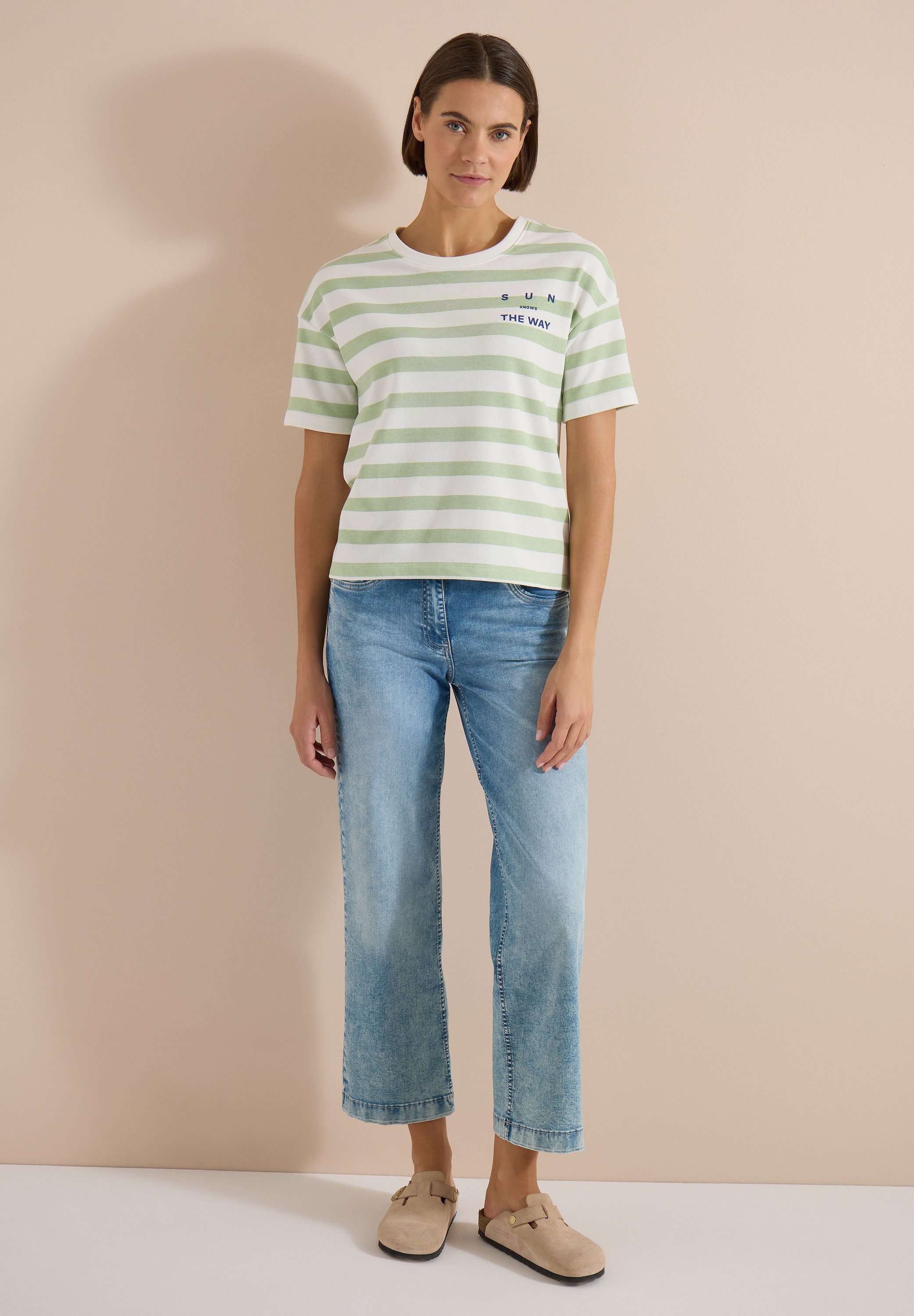 CECIL T-Shirt im Streifendesign – Bild 3 von 5