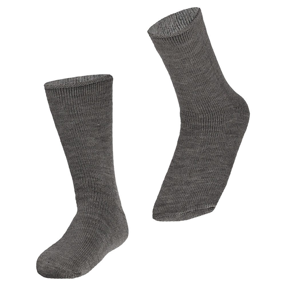 Heatkeeper Socken (2-Paar) Doppelpack gefütterte Wintersocken in schwarz und grau – Bild 5 von 5