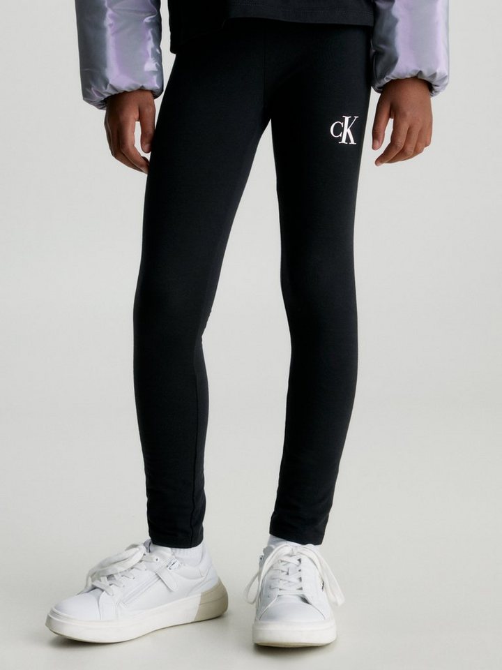 Calvin Klein Jeans Leggings CK LOGO LEGGING für Kinder bis 16 Jahre