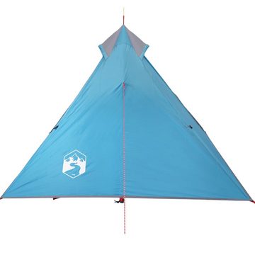 vidaXL Vorzelt Campingzelt 1 Person Blau 255x153x130 cm 185T Taft