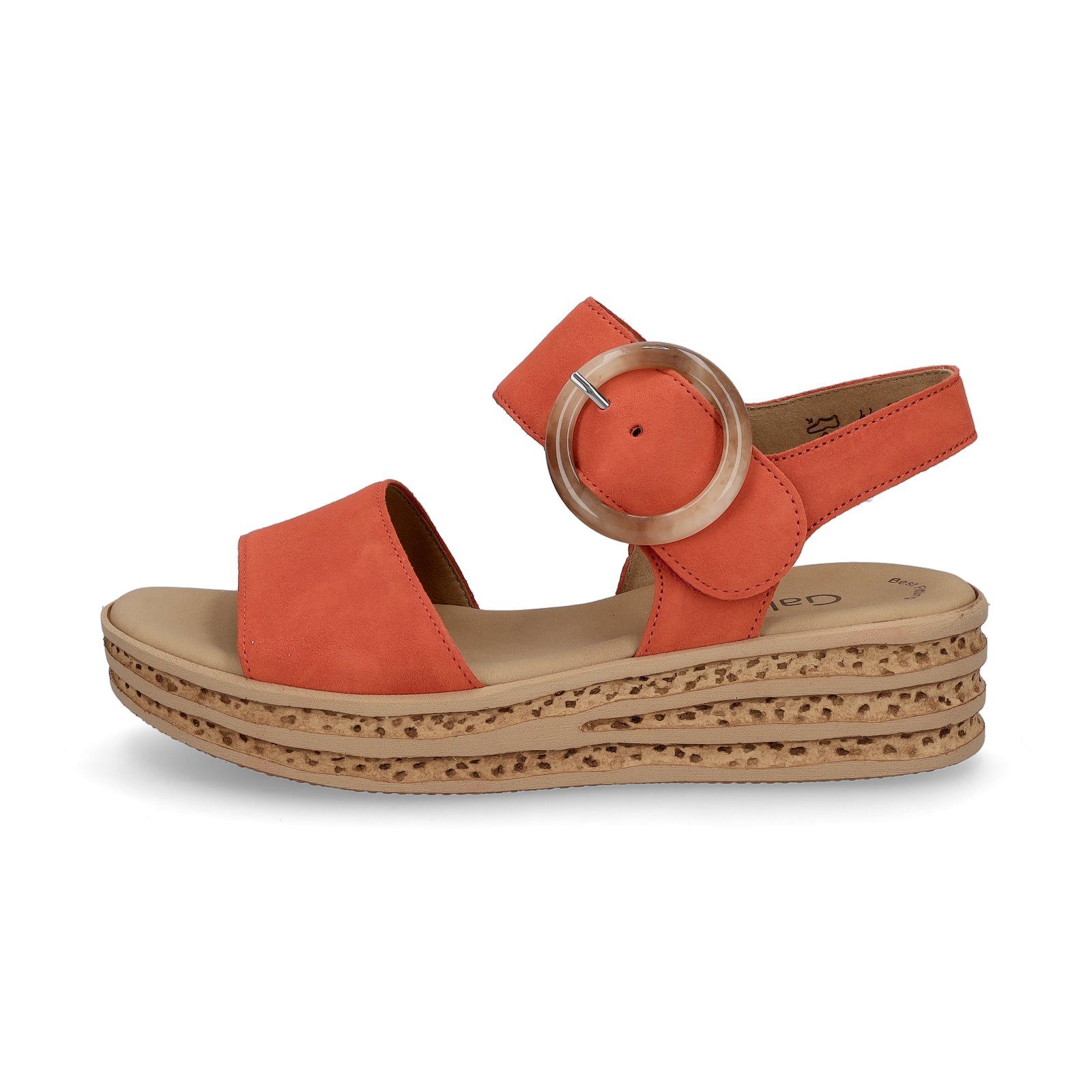 Gabor Gabor Damen Keil Sandalette orange Sandale