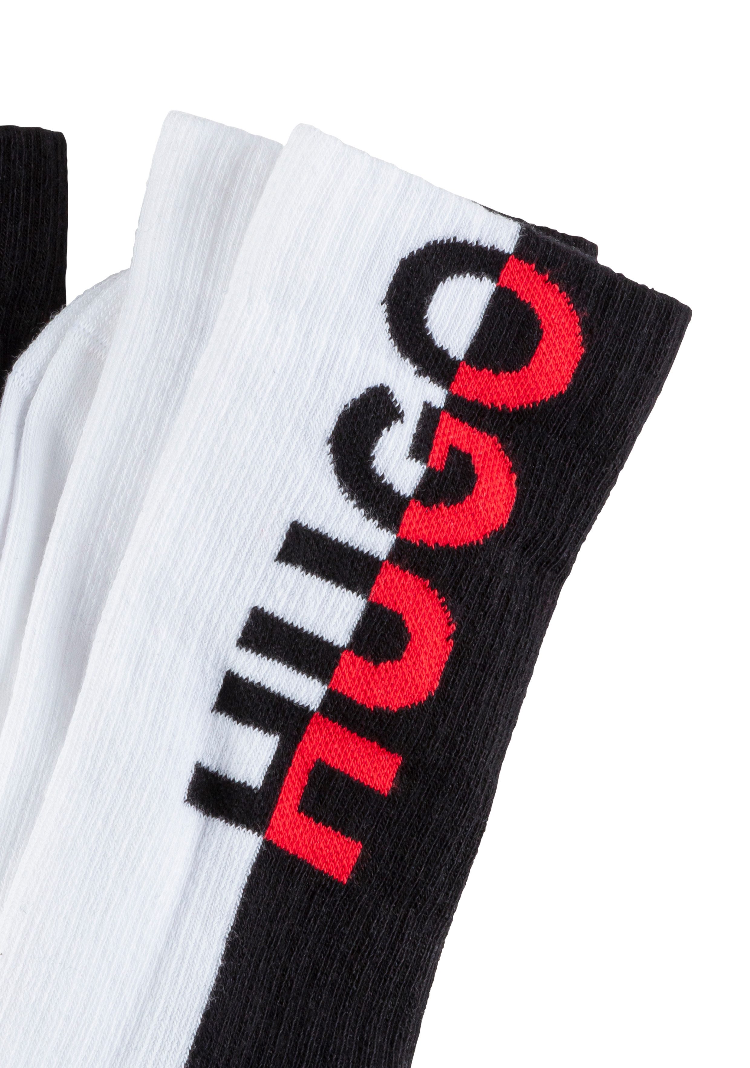 HUGO Freizeitsocken mit Label günstig online kaufen