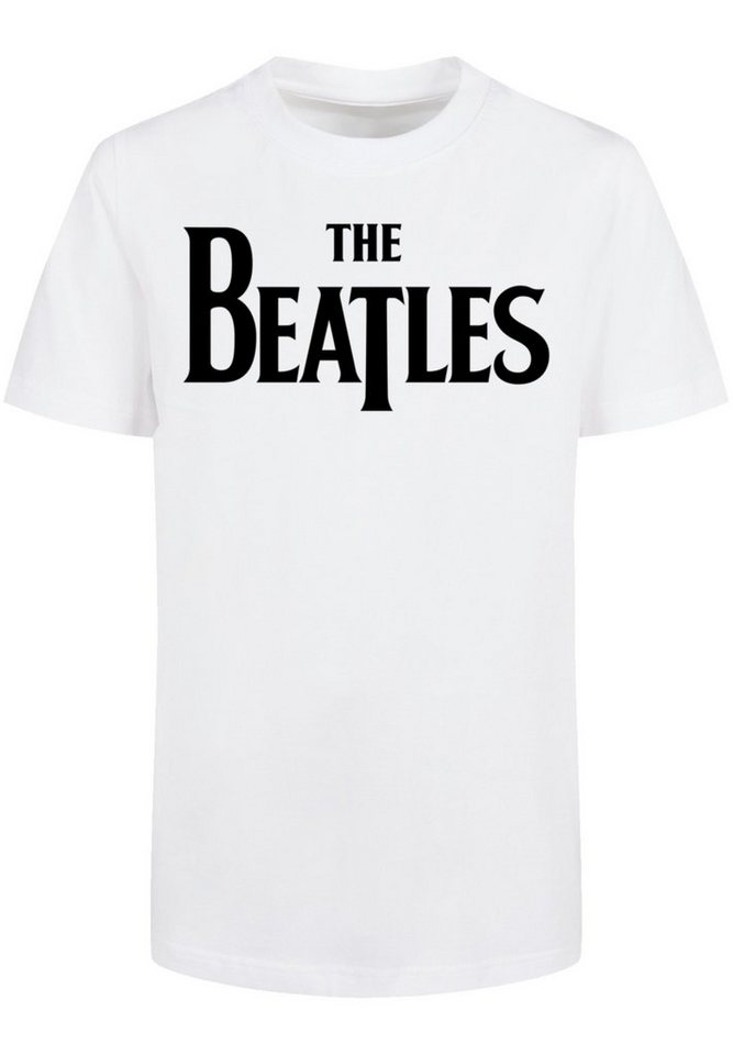 F4NT4STIC T-Shirt The Beatles Drop T Logo Print, Sehr weicher Baumwollstoff  mit hohem Tragekomfort
