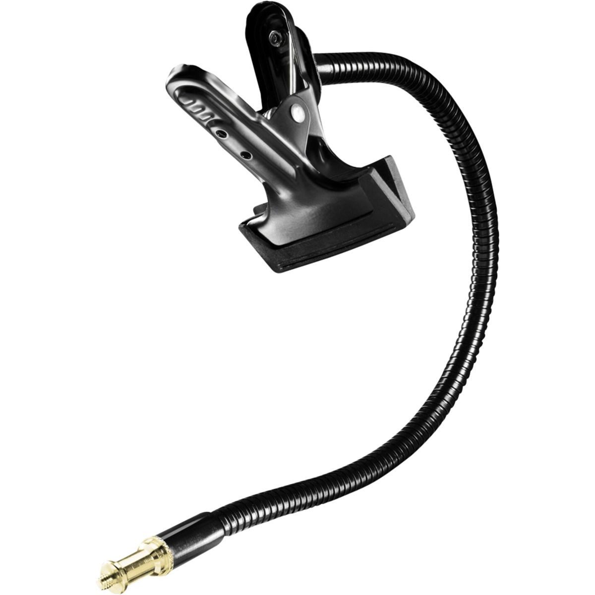 walimex Schwanenhals m. 1/4 Gewinde und Clip Camcorderstativ