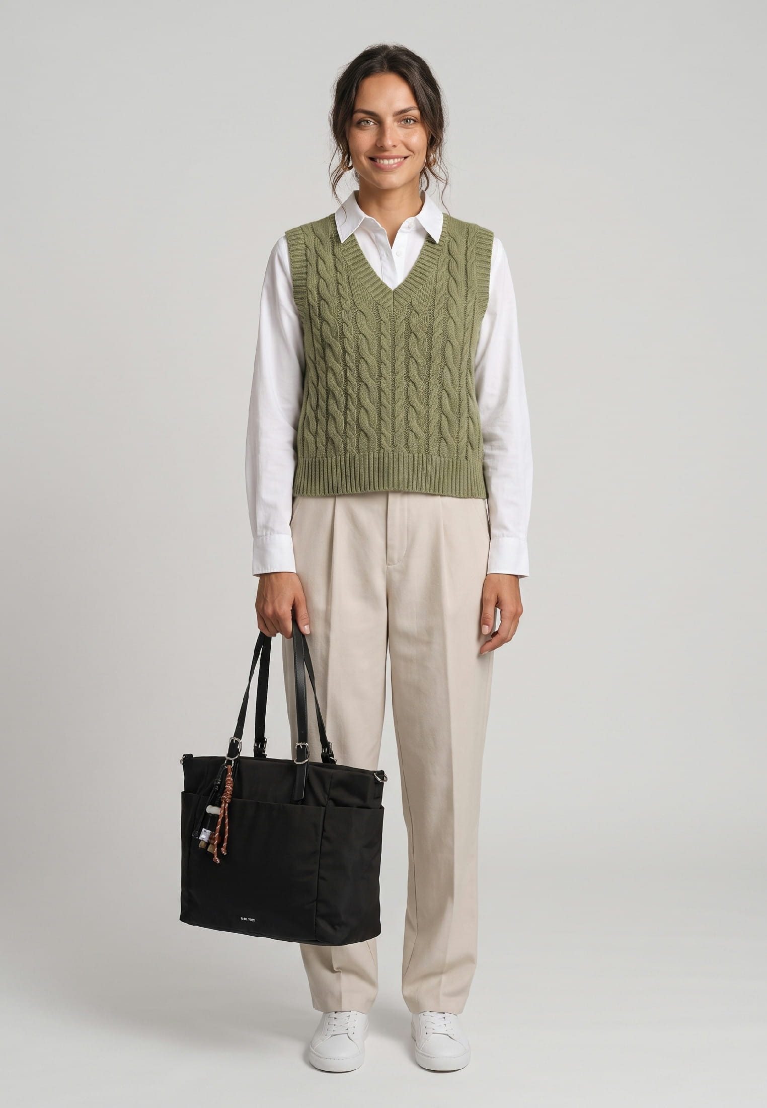 SURI FREY Shopper SFY Sandey, Logo Patch