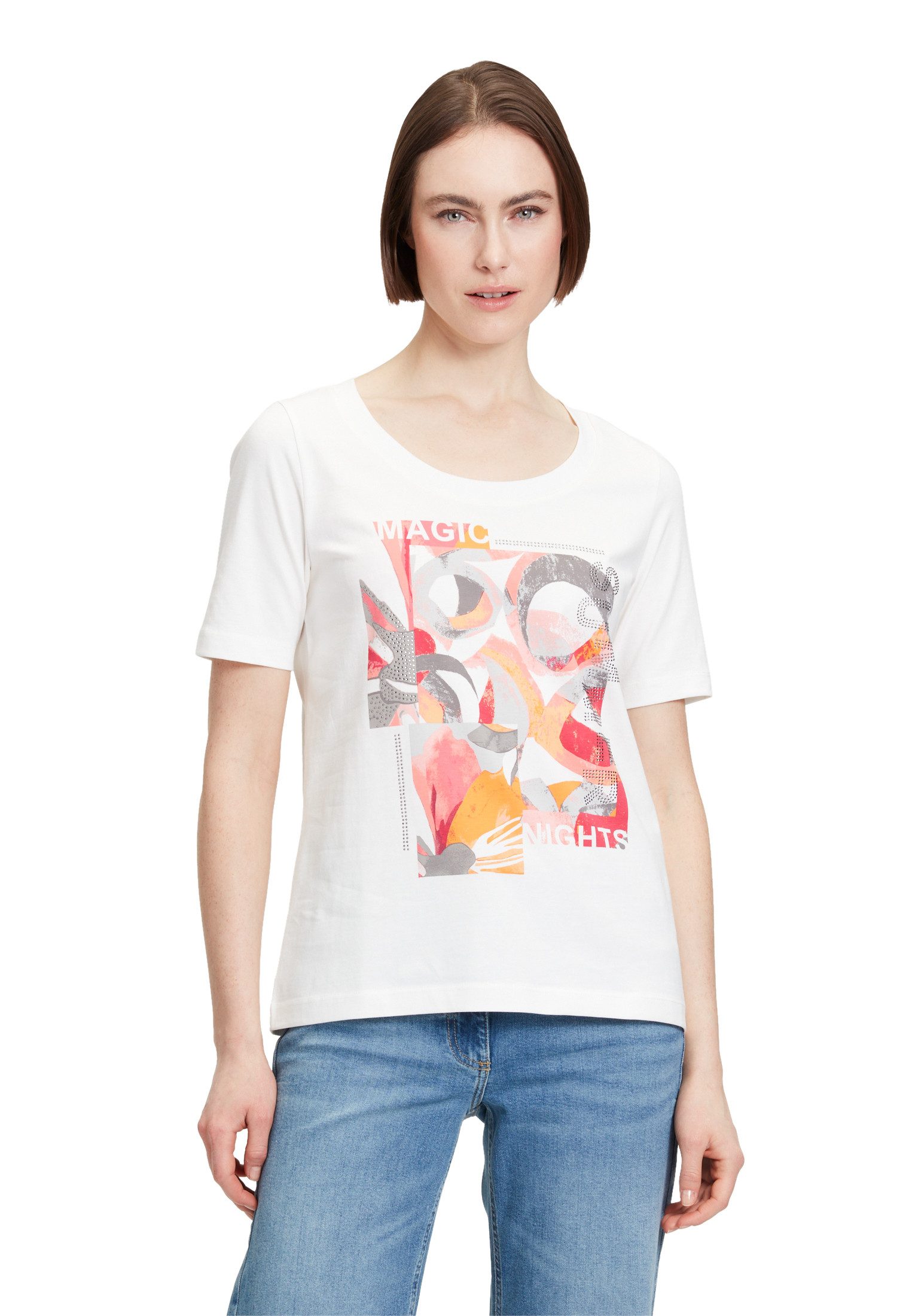 Betty Barclay T-Shirt mit Placement (1-tlg) Hotfix