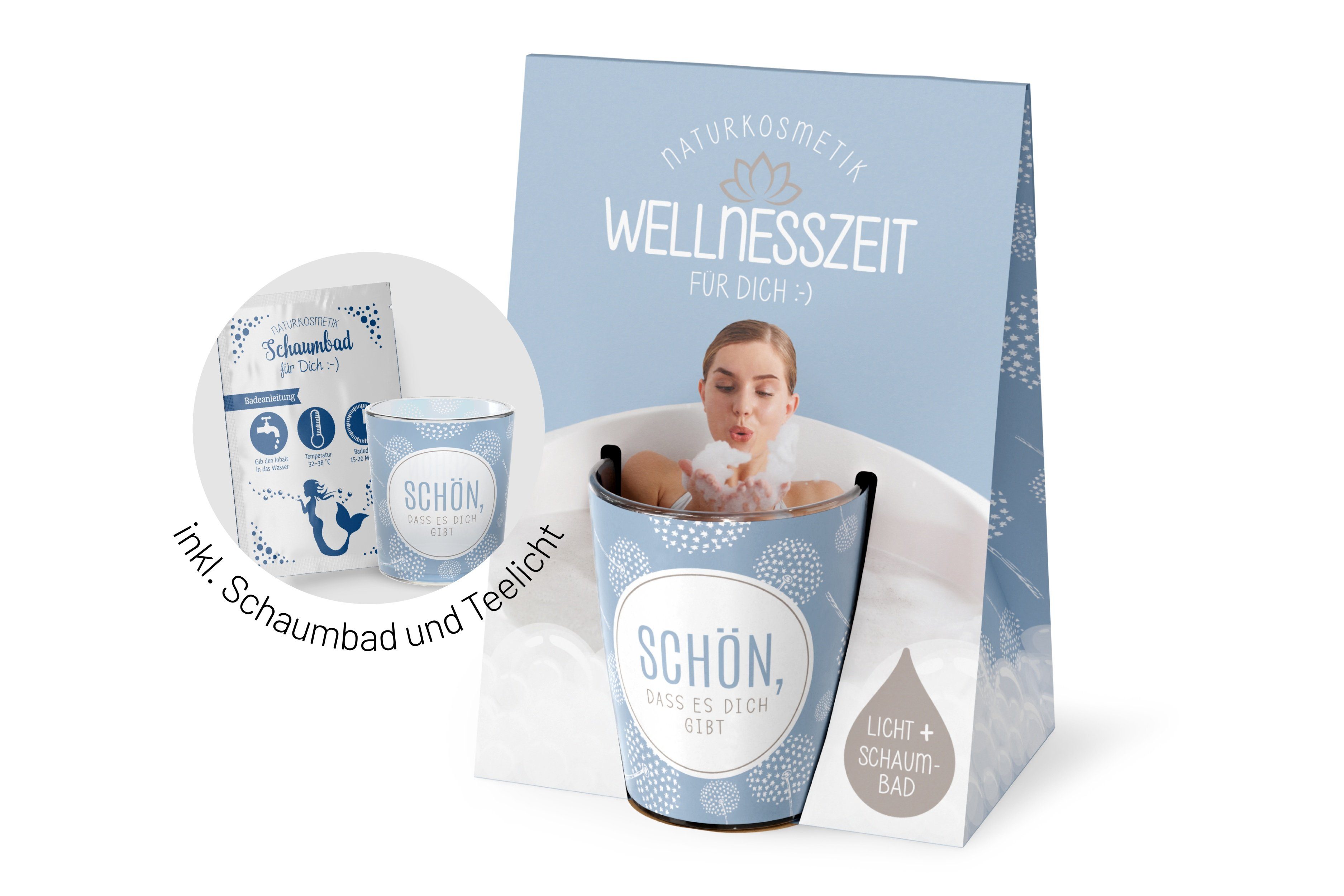 La Vida Badesalz Schaumbad Pflegebad Badezusatz Wellnesszeit 40 ml Auswahl la vida