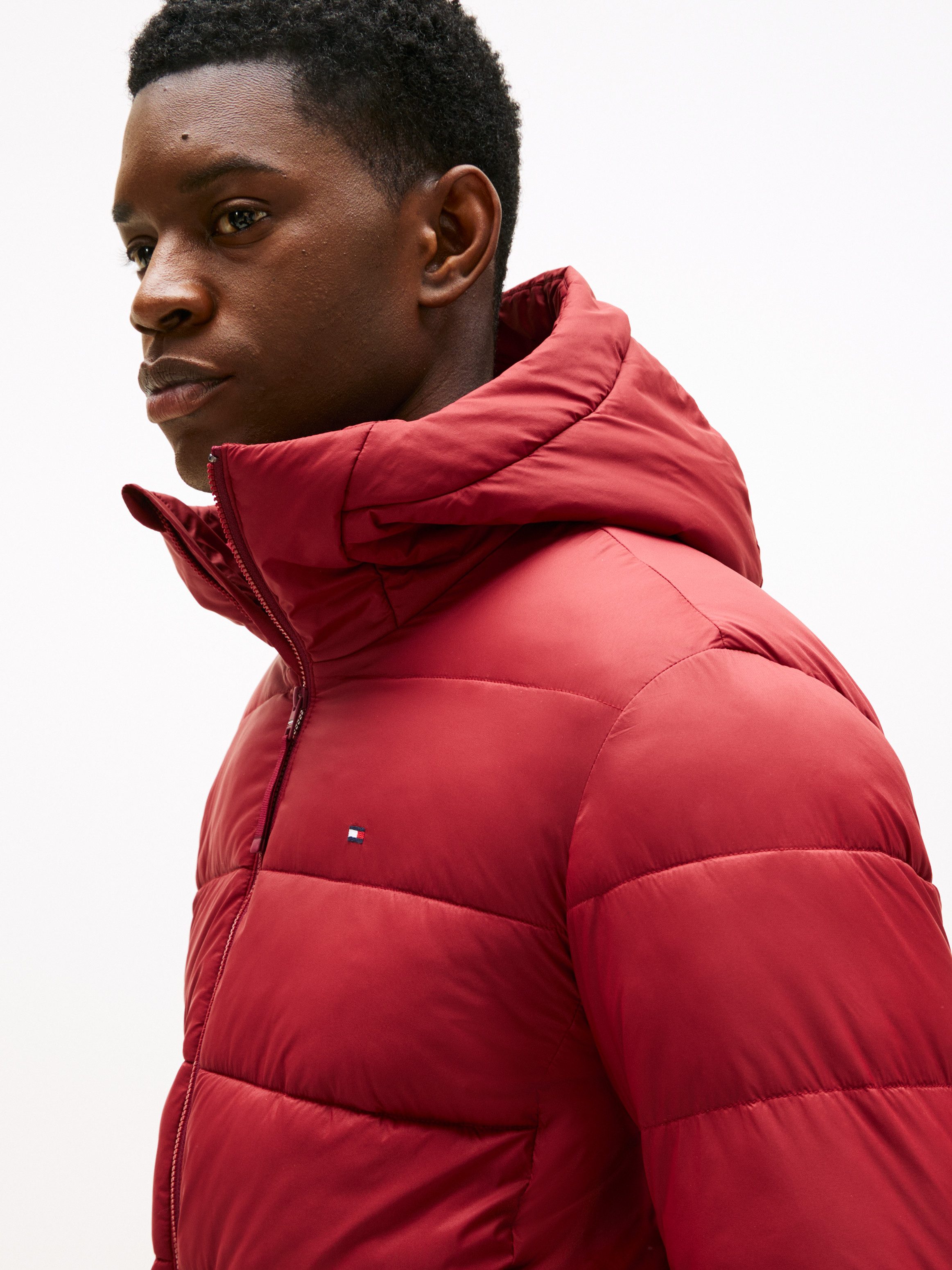 Tommy Hilfiger Steppjacke MID WEIGHT HOODED günstig online kaufen