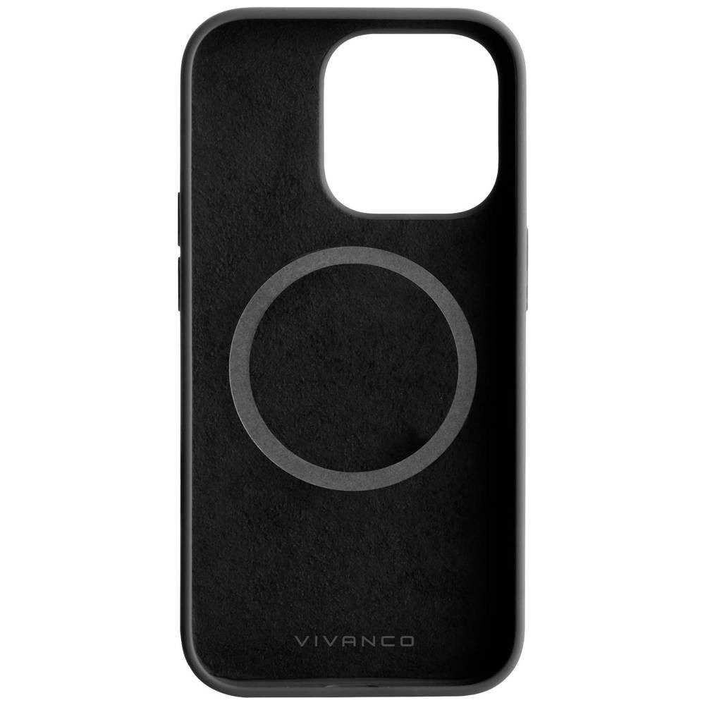 Vivanco Handyhülle Backcover Apple iPhone 14 Pro, Induktives Laden, Stoßfest