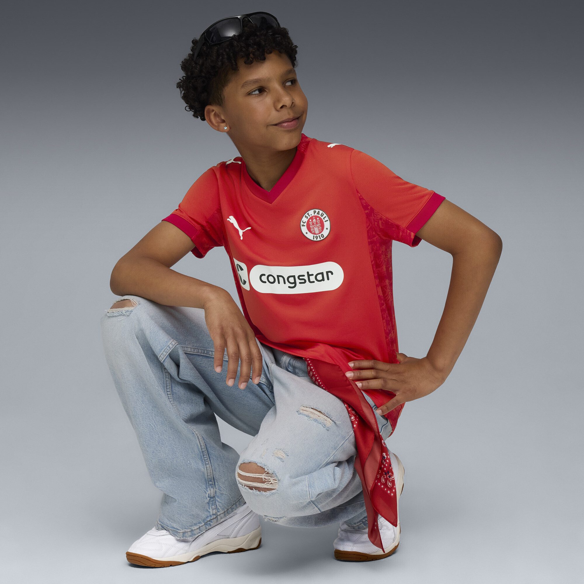 PUMA Trainingsshirt FC St. Pauli 25/26 Viertes Trikot Jugendliche