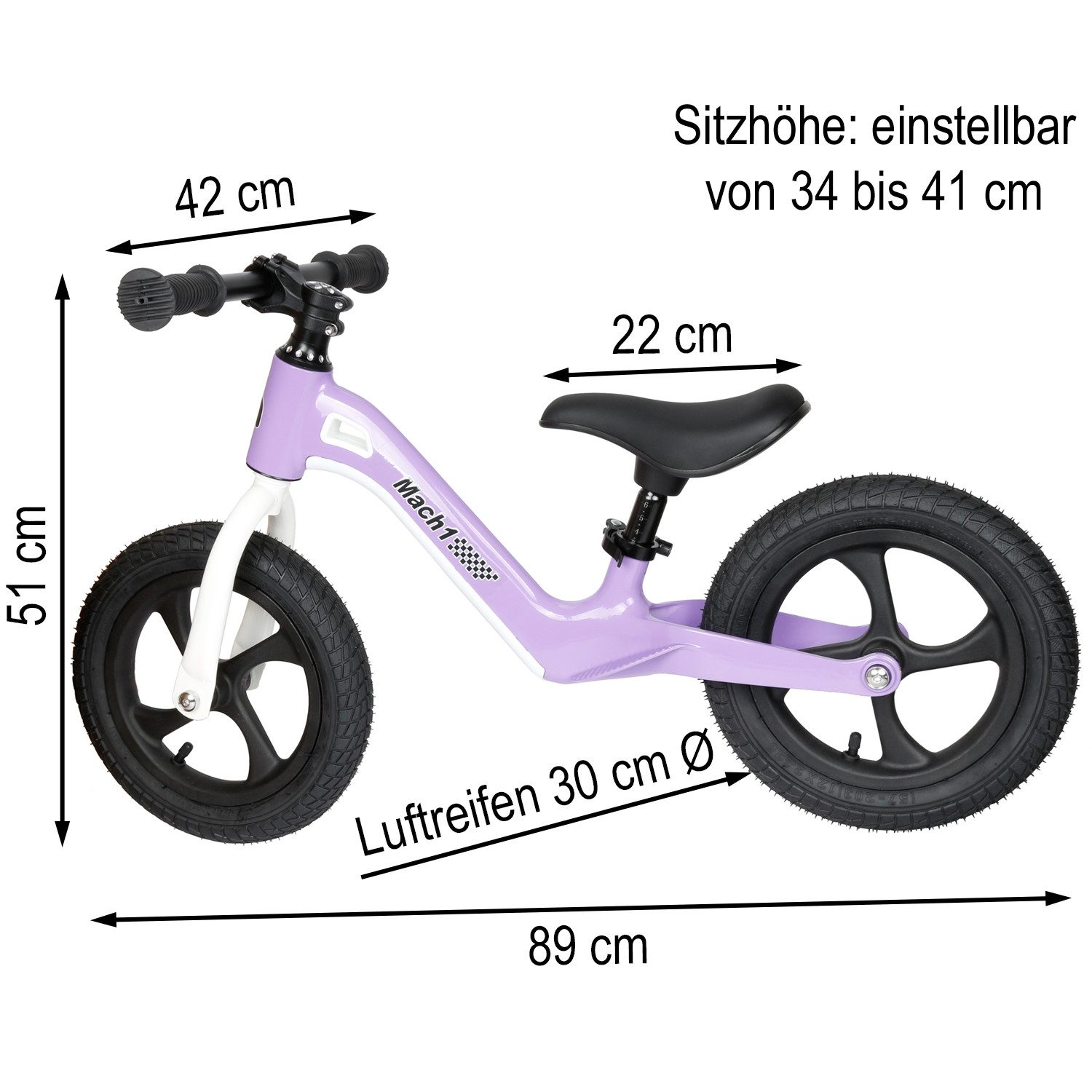 Mach1 Laufrad Mach1 Kinder-Laufrad Balance-Bike Kinderfahrrad günstig online kaufen