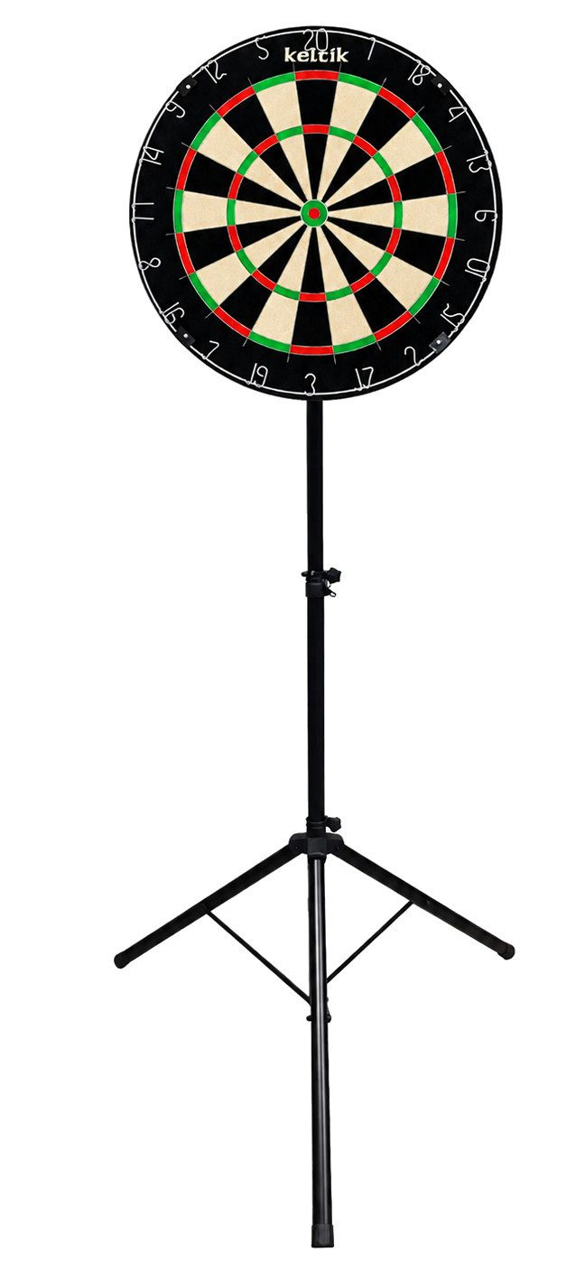 Keltik Dartscheibe Keltik Ravencore Dartboard Set mit Dartständer, (1-tlg)