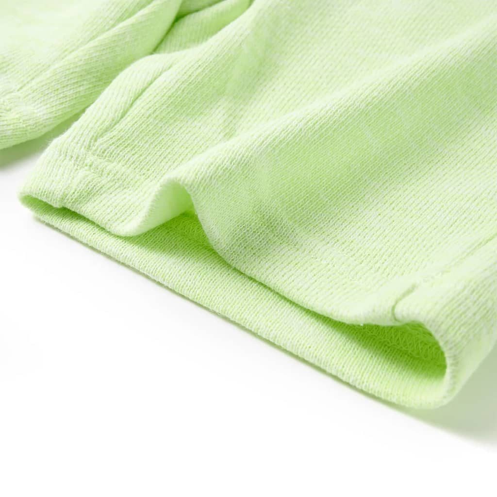 vidaXL Shorts Kindershorts mit Kordelzug Neongelb 140