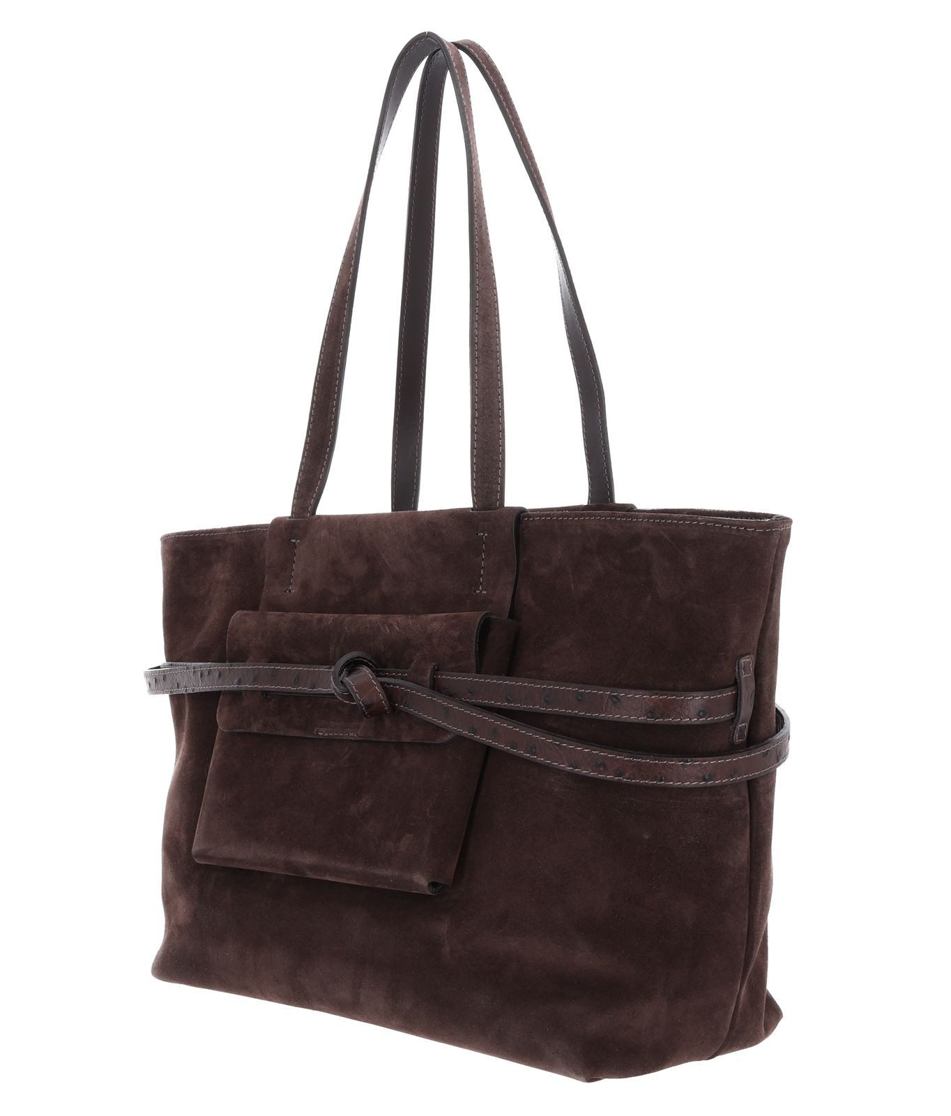 GIANNI CHIARINI Schultertasche Shoulder Bag, aus echtem Rindsleder