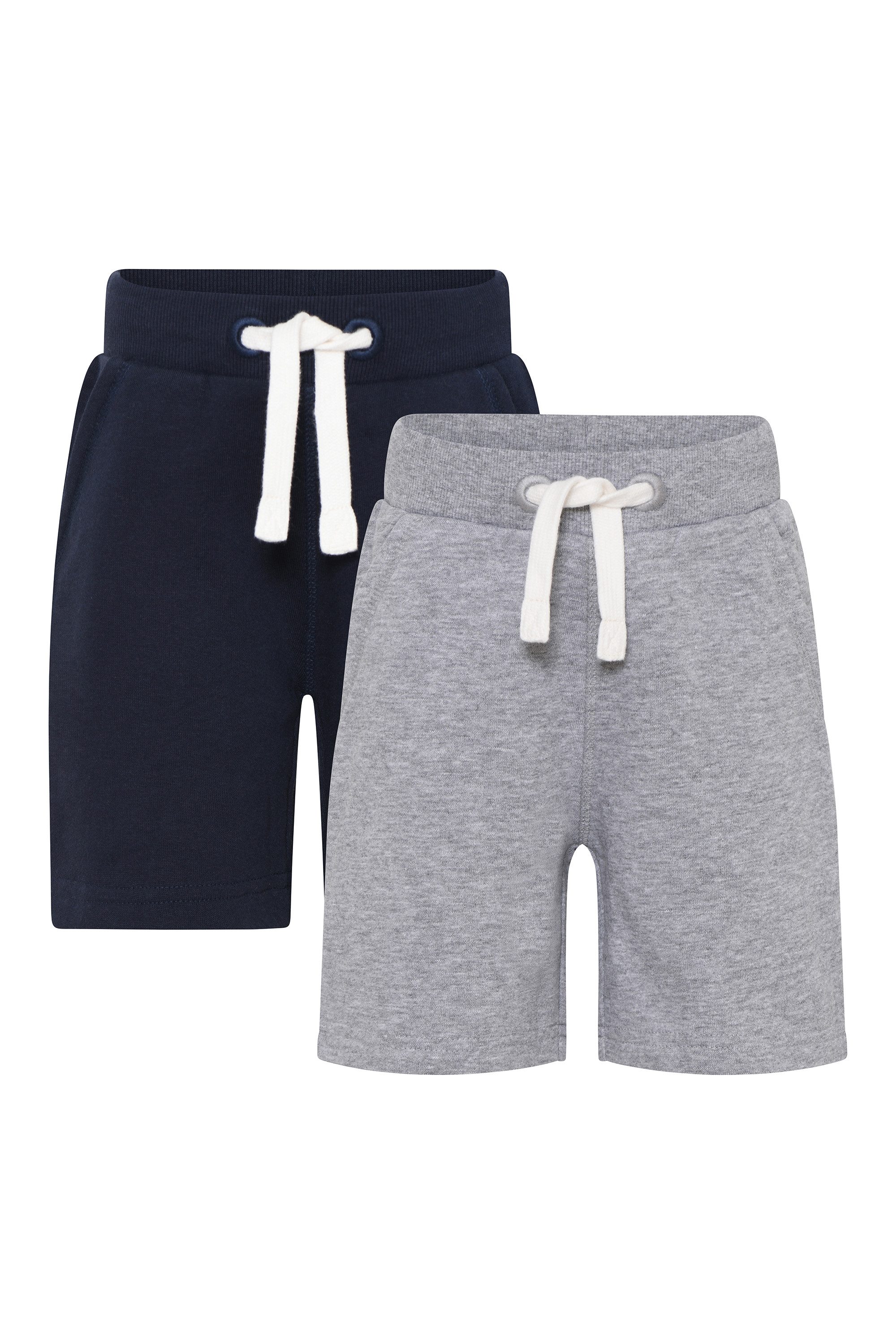 Minymo Sweatshorts MIBasic 2er-Pack Bequeme Sweatshort