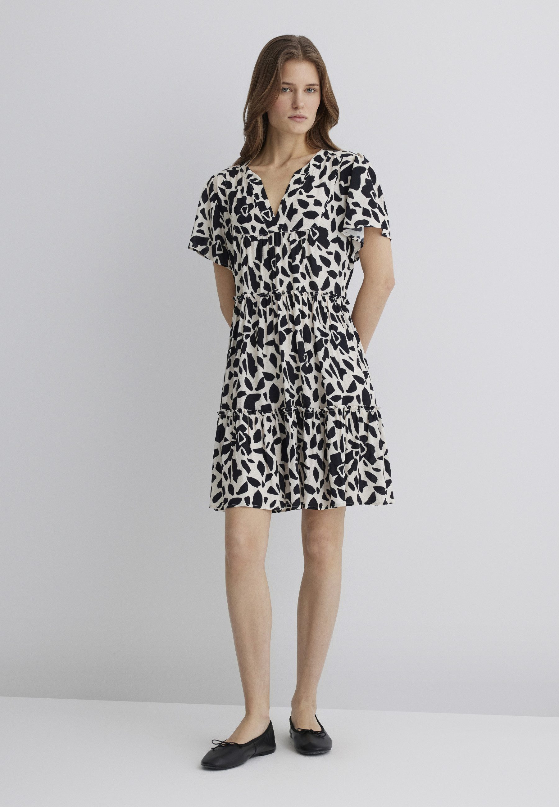 Mavi A-Linien-Kleid WOVEN MINI DRESS Kleid kurz