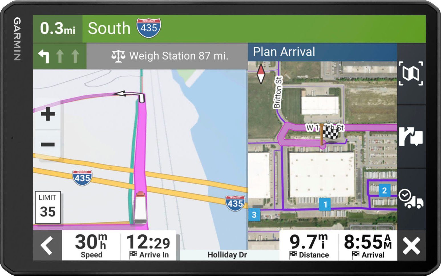 Garmin Dezl LGV1010 EU, MT-D, LKW-Navigationsgerät GPS