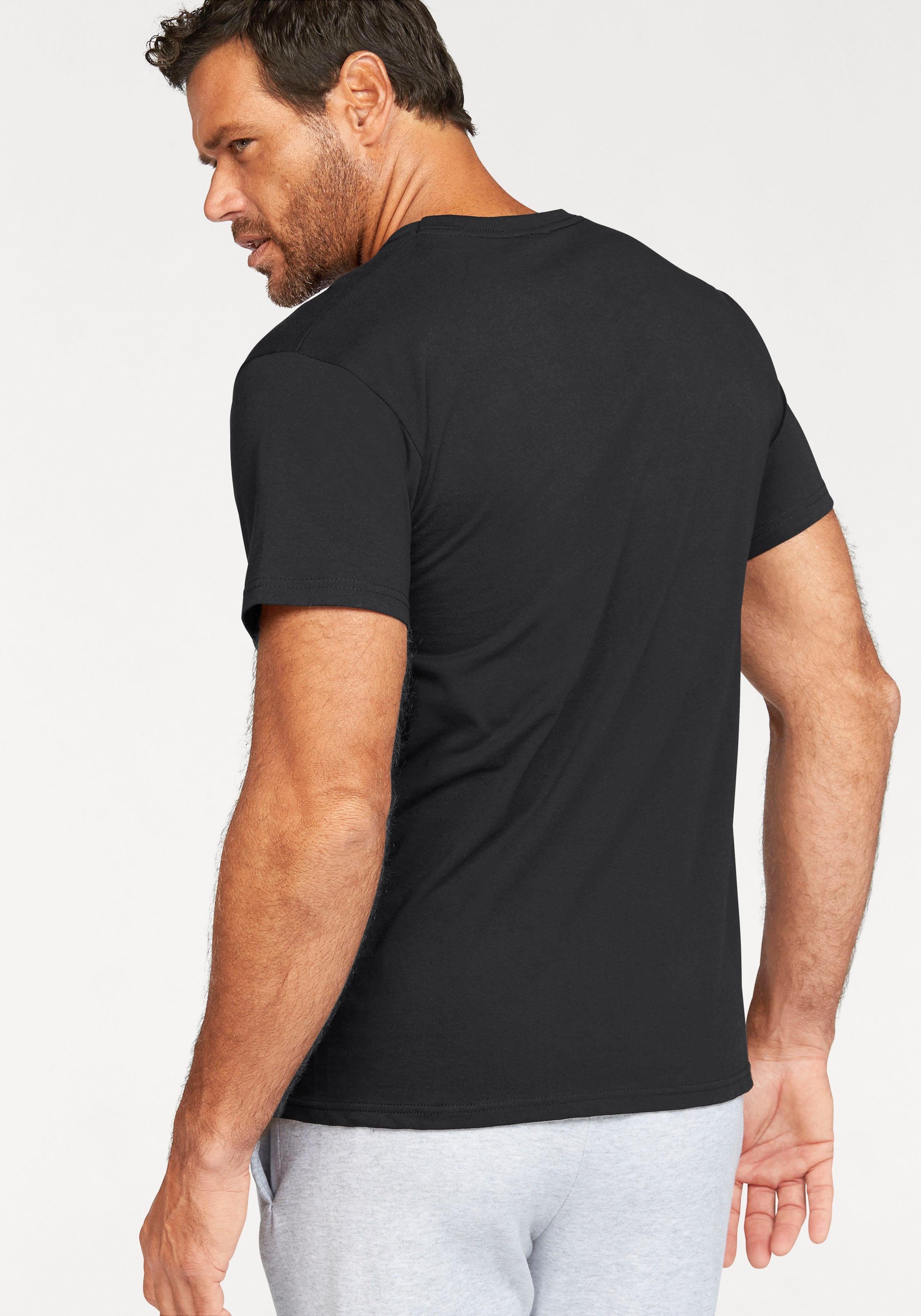 Fruit of the Loom T-Shirt (Packung, 2-tlg) mit V-Ausschnitt