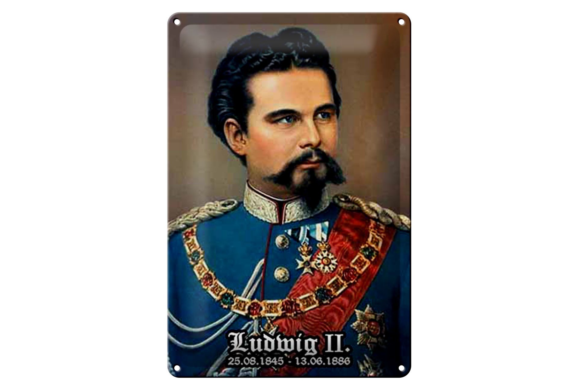 Hebold Metallschild Schild Blech 20x30cm - Made in Germany - Portrait Nosta günstig online kaufen