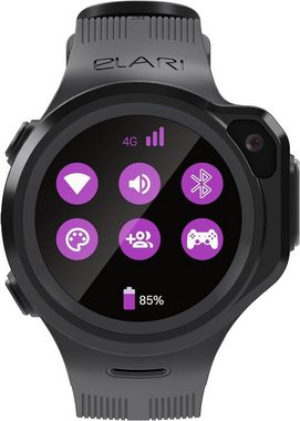 elari Smartwatch (4G), 4G Kinderuhr mit GPS und Funktion GPS-Tracker Kind Jungen und Mädchen