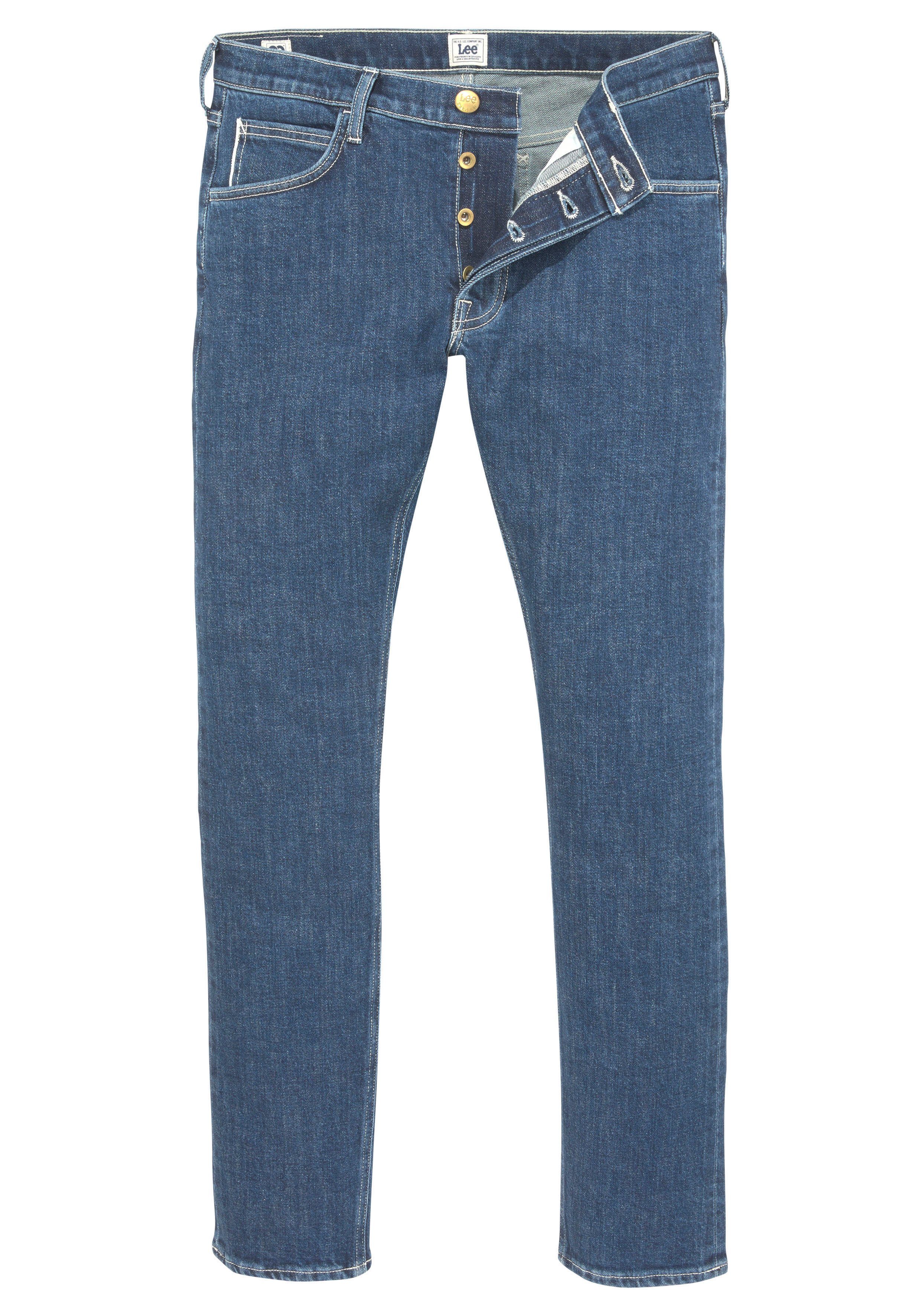 Luke Button Lee® Slim-fit-Jeans mit Fly