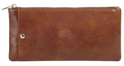 Piké Brieftasche (1-tlg), echt Leder, Made in Italy