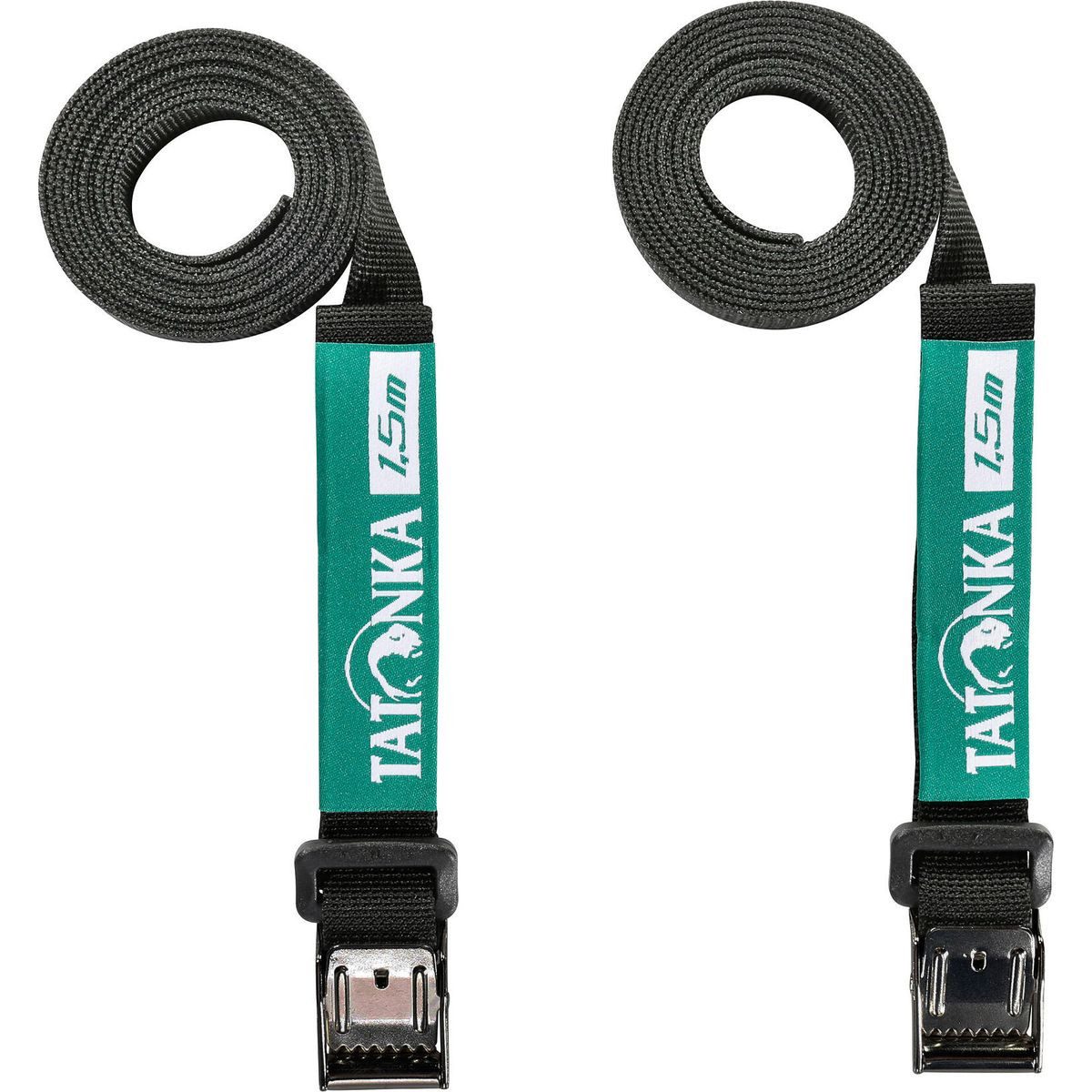 TATONKA® Packsack Easy Strap 18mm/1,50m Pair, Praktische, längenverstellbare Befestigungsriemen mit