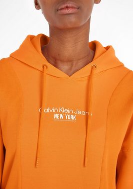 Calvin Klein Jeans Sweatshirt mit Materialmix aus Sweatware und Cord