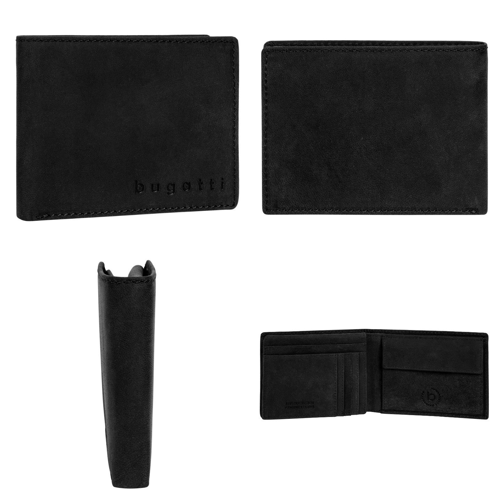 bugatti Geldbörse LUCA, echt Leder