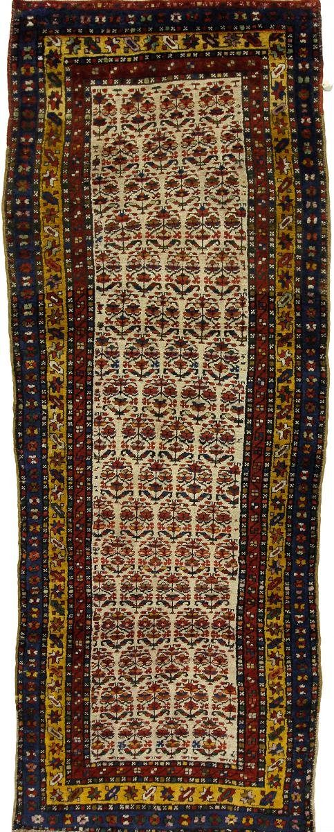 Orientteppich Russia Kazak 114x300 Handgeknüpfter Orientteppich / Perserteppich, Nain Trading, rechteckig, Höhe: 5 mm