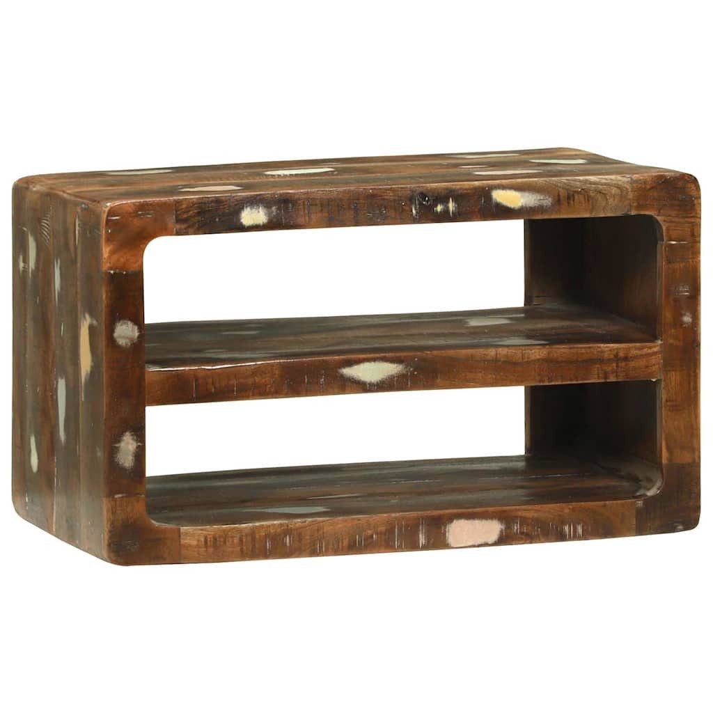 vidaXL TV-Schrank vidaXL TV-Schrank Mehrfarbig 60 x 32 x 36 cm Massivholz Altholz