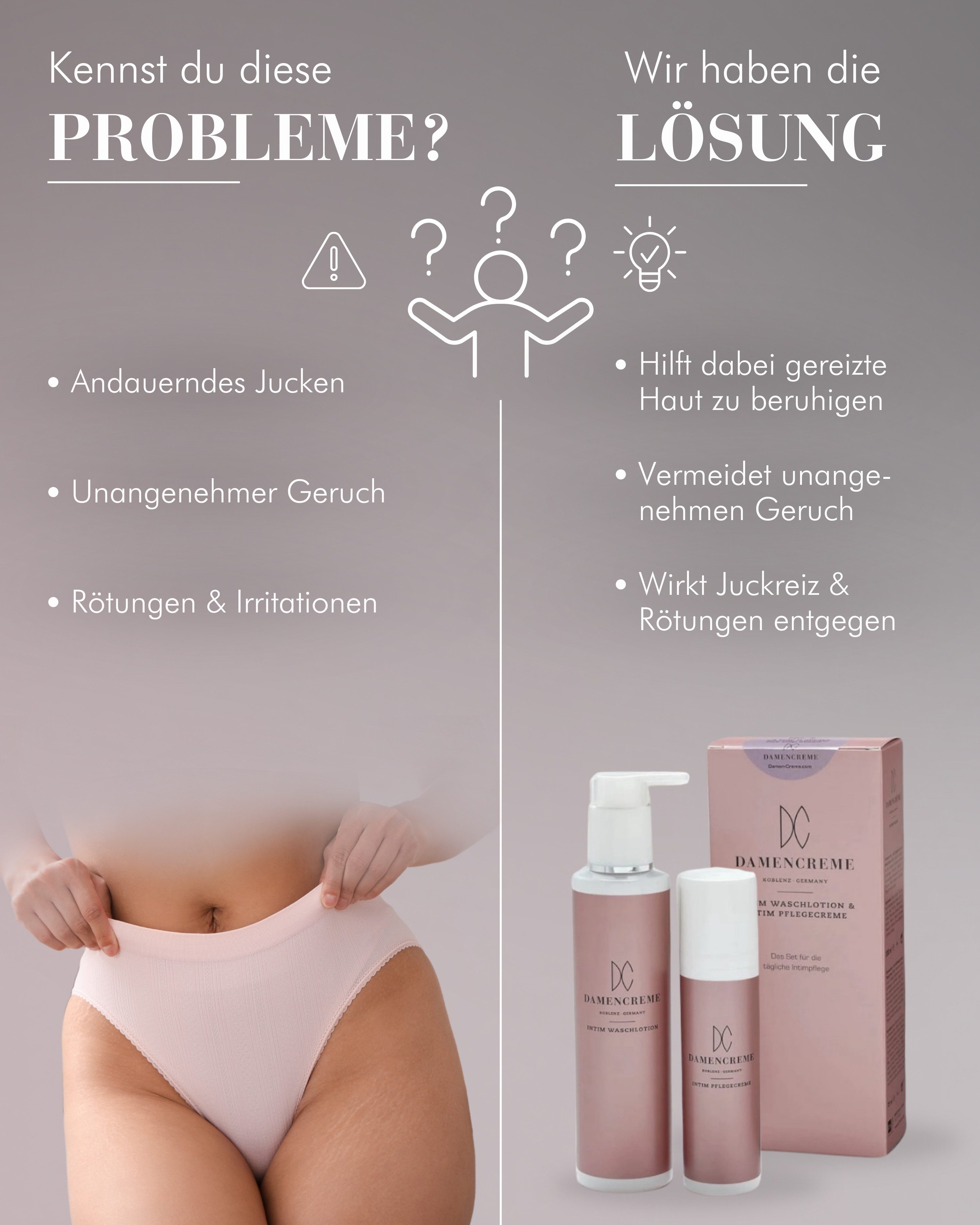 MW19 Skincare GmbH Duschgel Damencreme Intimwaschlotion