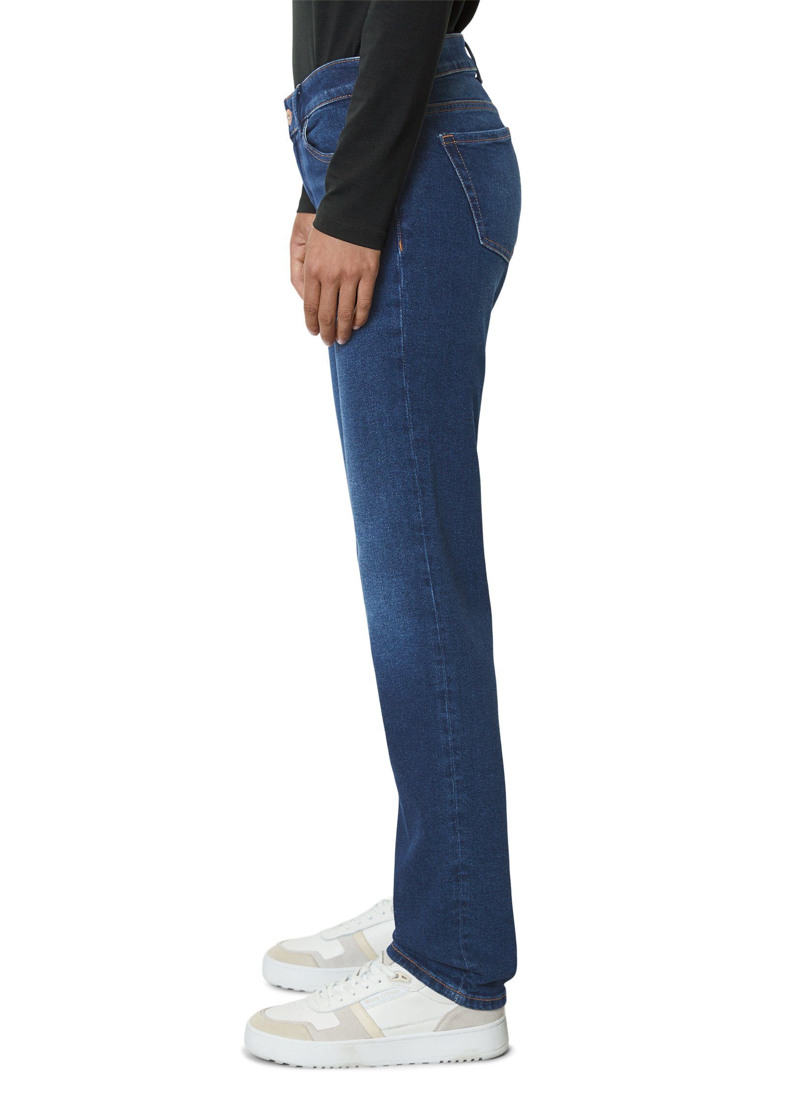 Marc O'Polo 5-Pocket-Jeans Stretch Organic blau aus Cotton