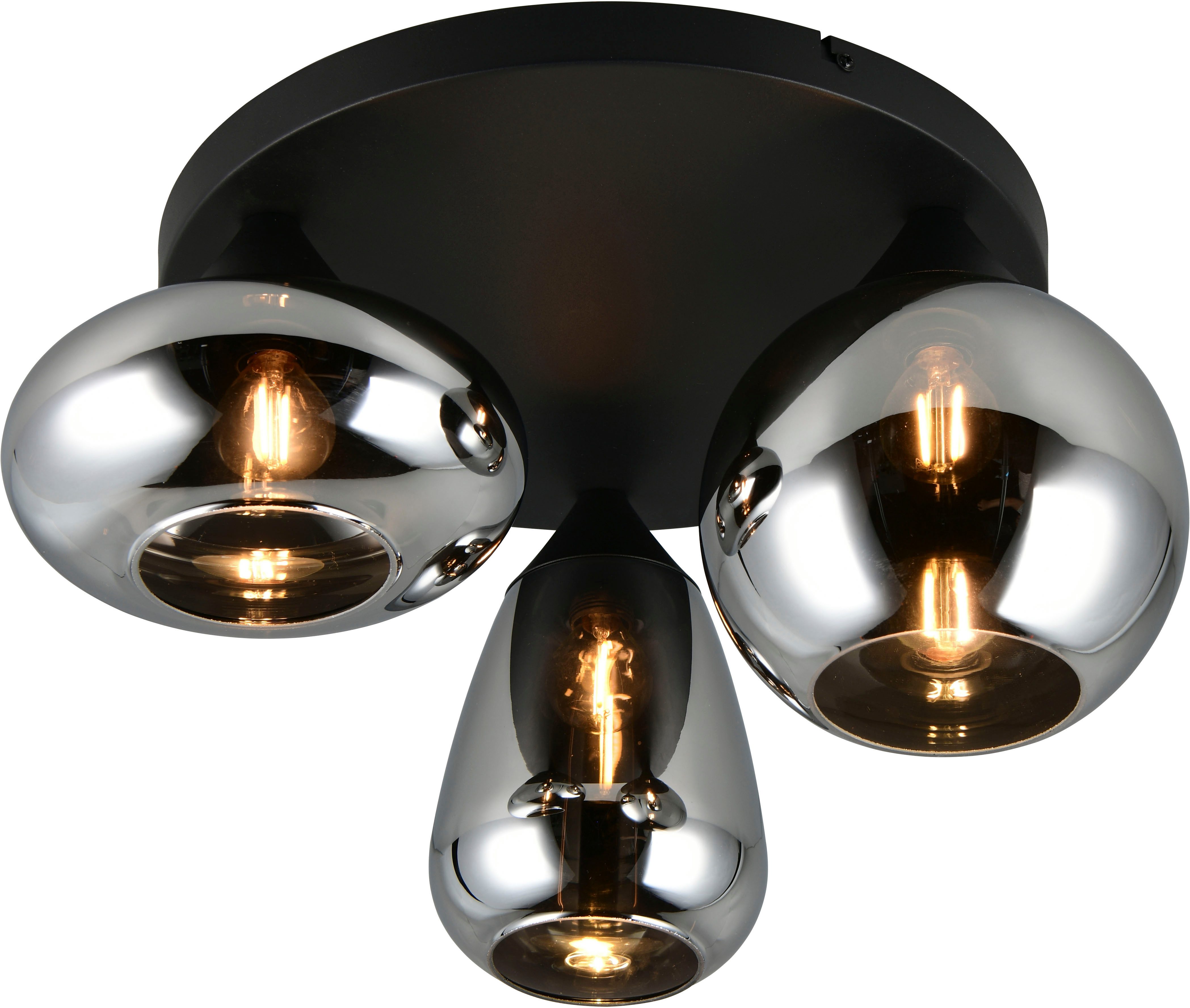 TRIO Leuchten Deckenleuchte Lumina, Deckenlampe 3-flammig günstig online kaufen