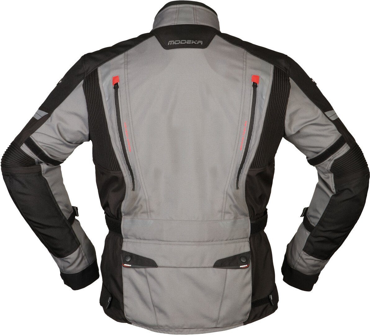 Modeka Motorradjacke Aeris Textiljacke Motorrad Grey/Black