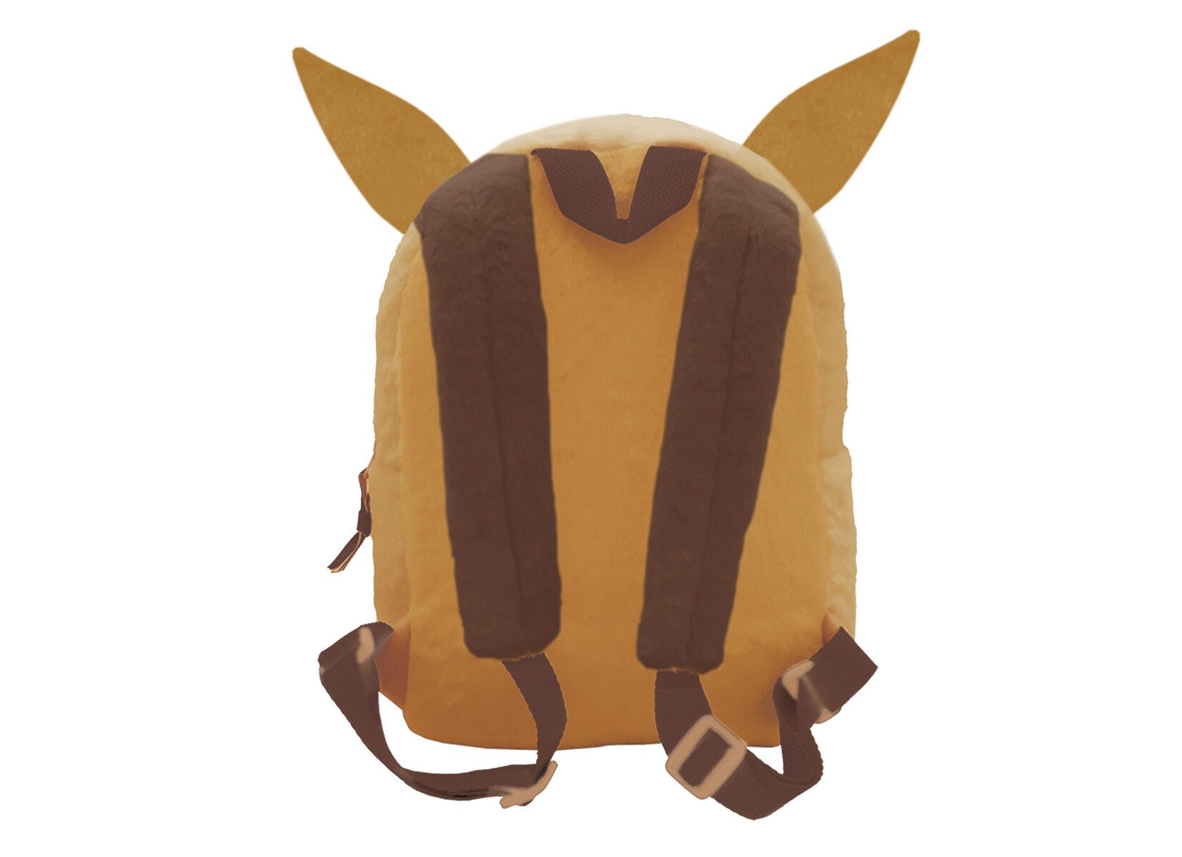 POKÉMON Kinderrucksack Eevee Plüschrucksack Kuscheltier Tasche für Alltag und Freizeit