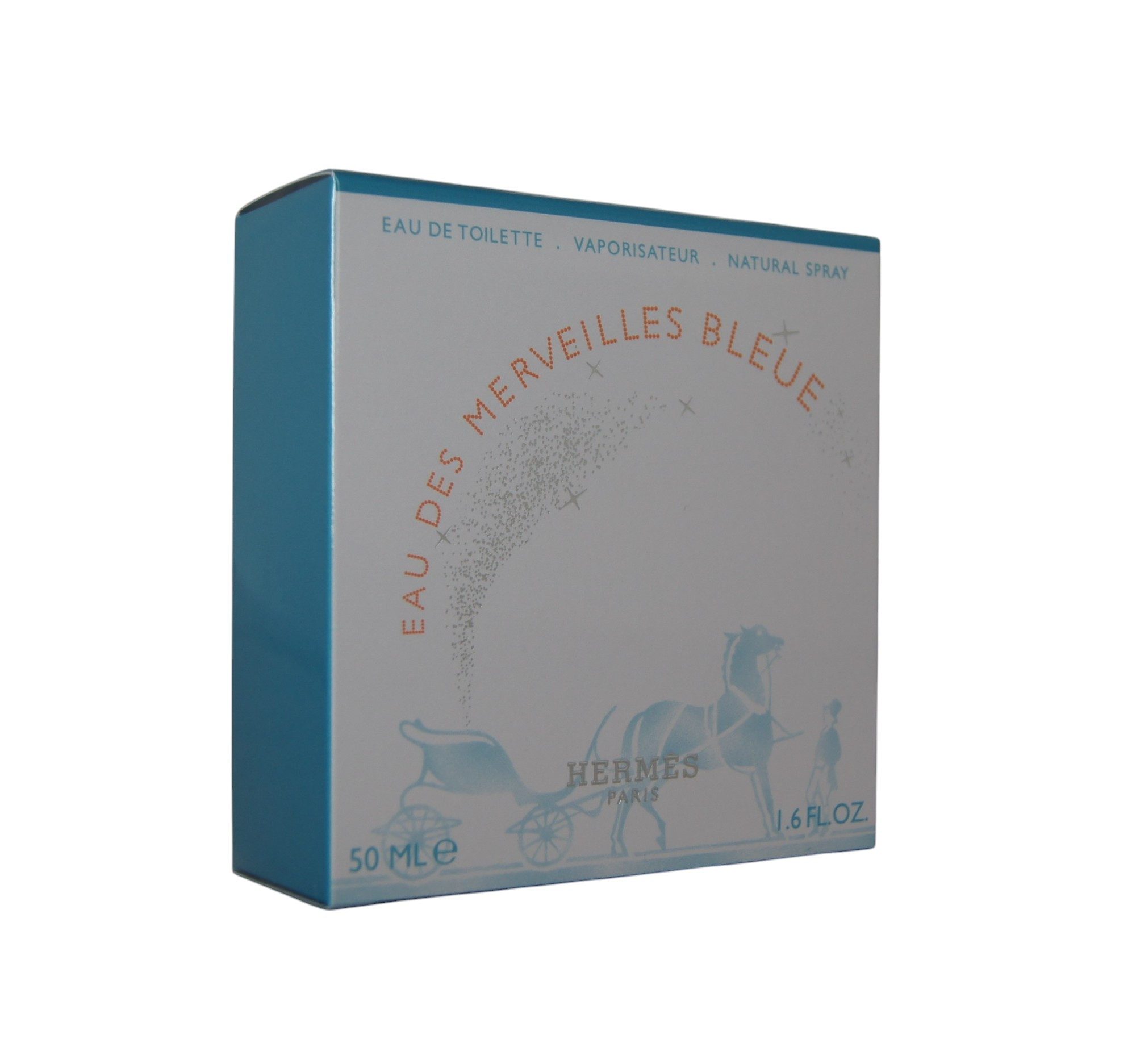 HERMÈS Eau de Toilette Hermes Eau des Merveilles Bleue Eau de Toilette edt 50ml