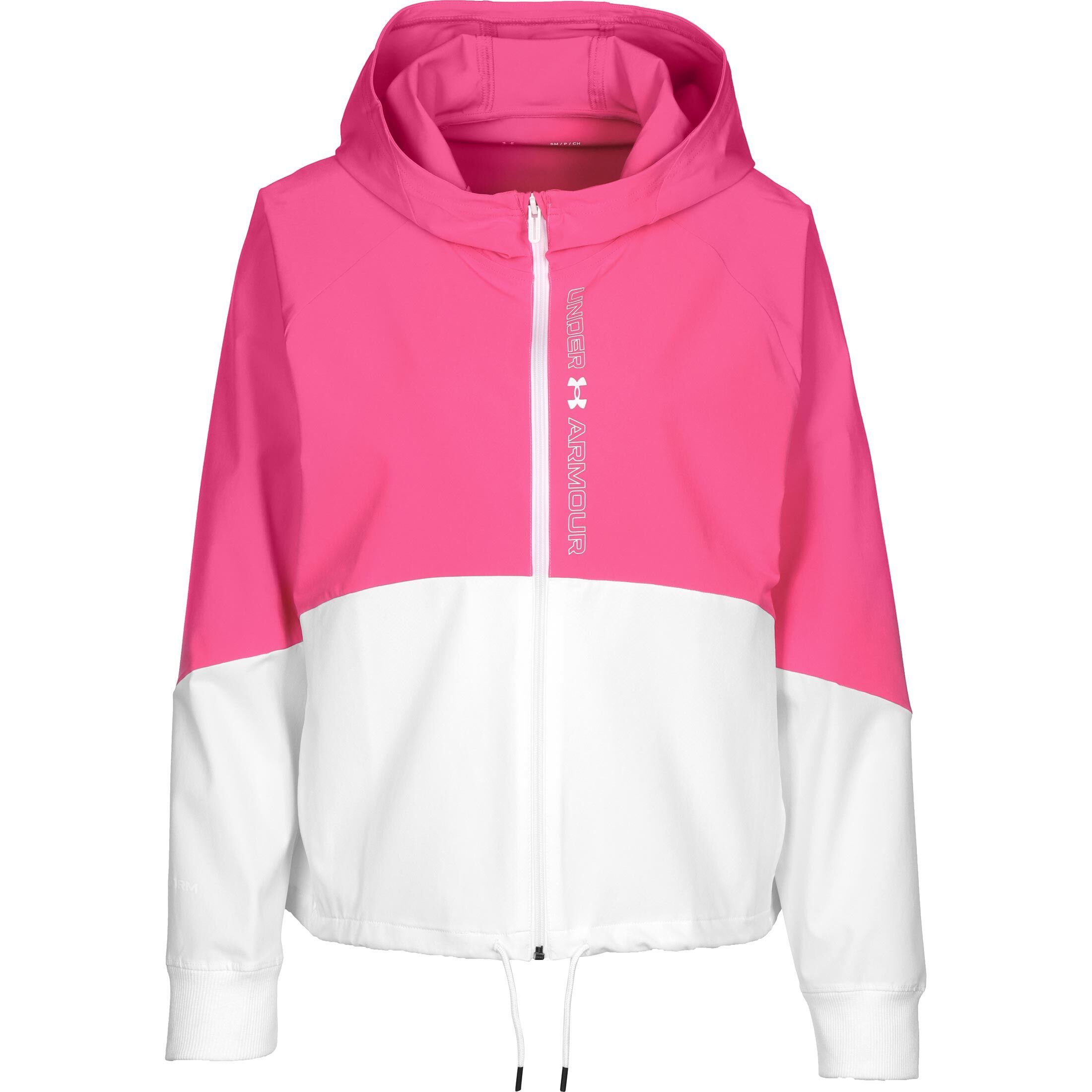 / Armour® pink Trainingsjacke weiß Damen Jacke Woven Under