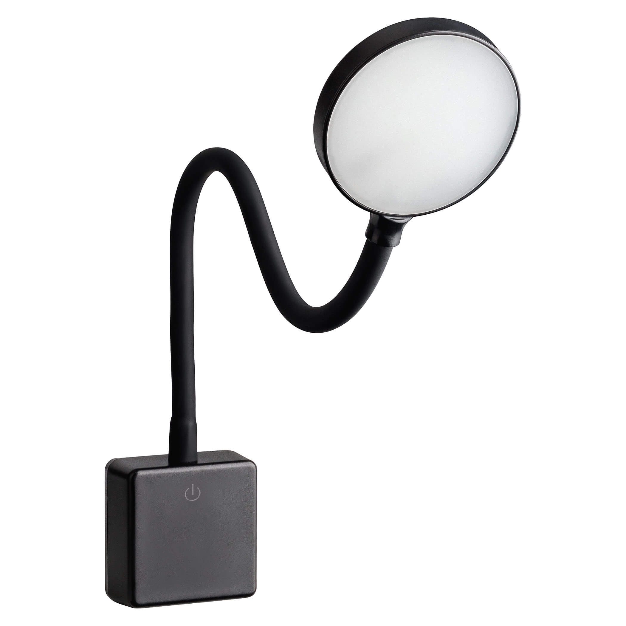 SEBSON LED Steckdosenleuchte LED Steckdosenlampe dimmbar und flexibel - 4W 290lm neutralweiß, LED fest integriert, neutralweiß
